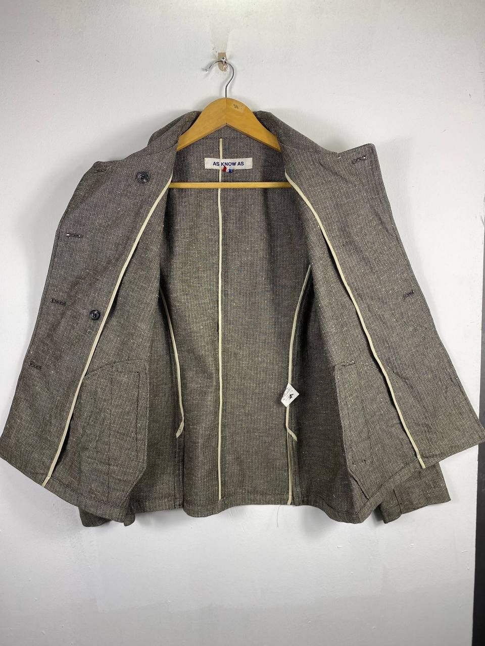 If Six Was Nine as know as japanese brand herringbone double breats jacket Size US M / EU 48-50 / 2 - 5 Thumbnail