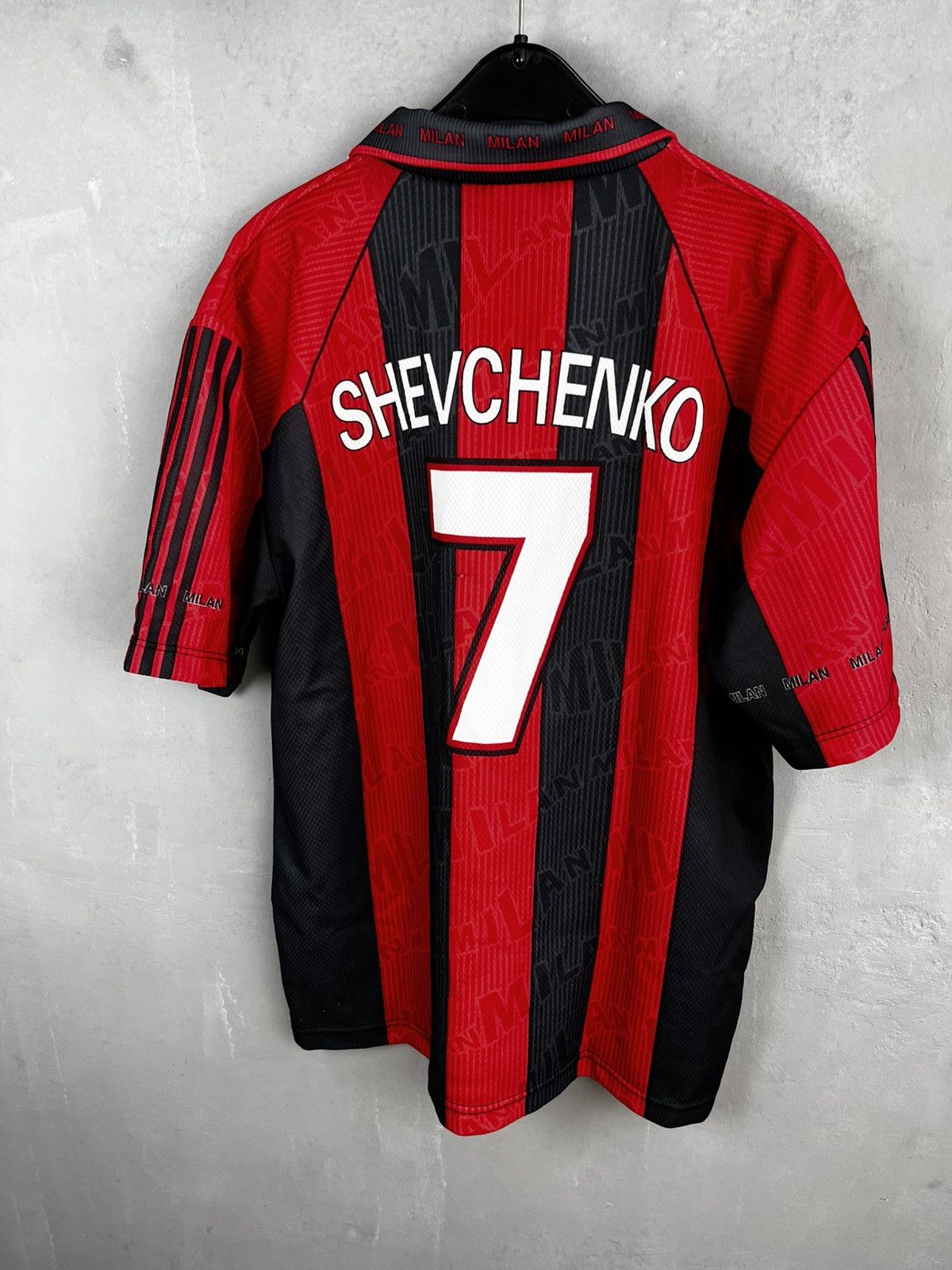 Vintage 90s MALDINI 3 OPEL MILAN FOOTBALL TEE SHIRT Y2k RETRO JERSEY Size US XL / EU 56 / 4 - 3 Thumbnail