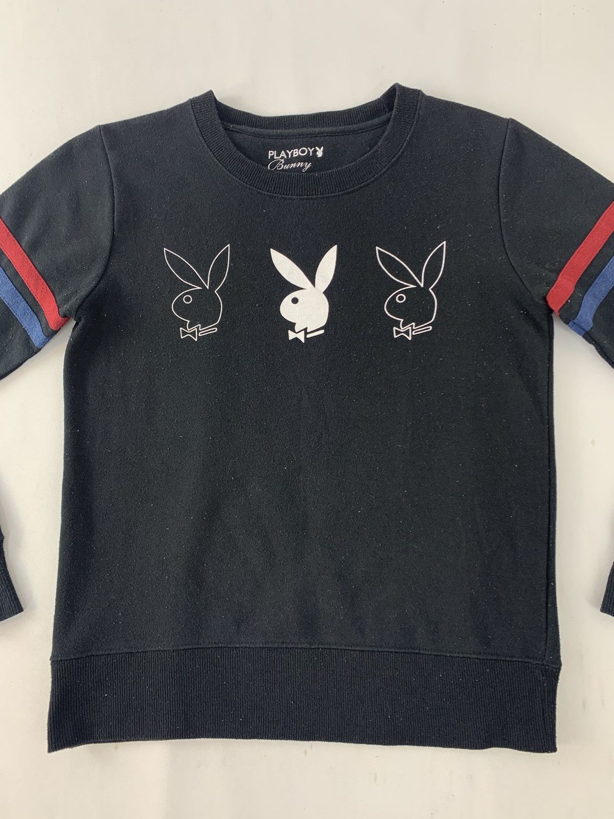 Playboy Playboy Bunny Head Logo Longsleeve Printed Tee Tshirt Size S / US 4 / IT 40 - 3 Thumbnail