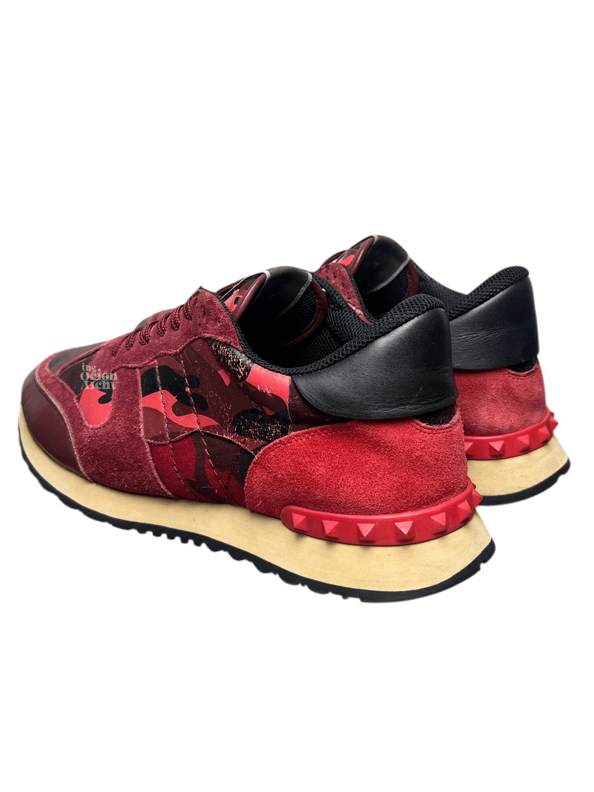 Valentino Valentino Rockrunner Sneaker 'Red Camo' Pre-Owned Size US 11 / EU 44 - 2 Thumbnail