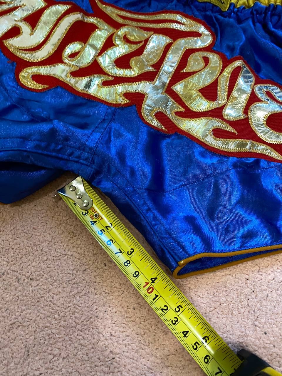 Japanese Brand × Vintage Thaiboxing vintage Thai boxing shorts Muay Thai Size US 30 / EU 46 - 9 Thumbnail