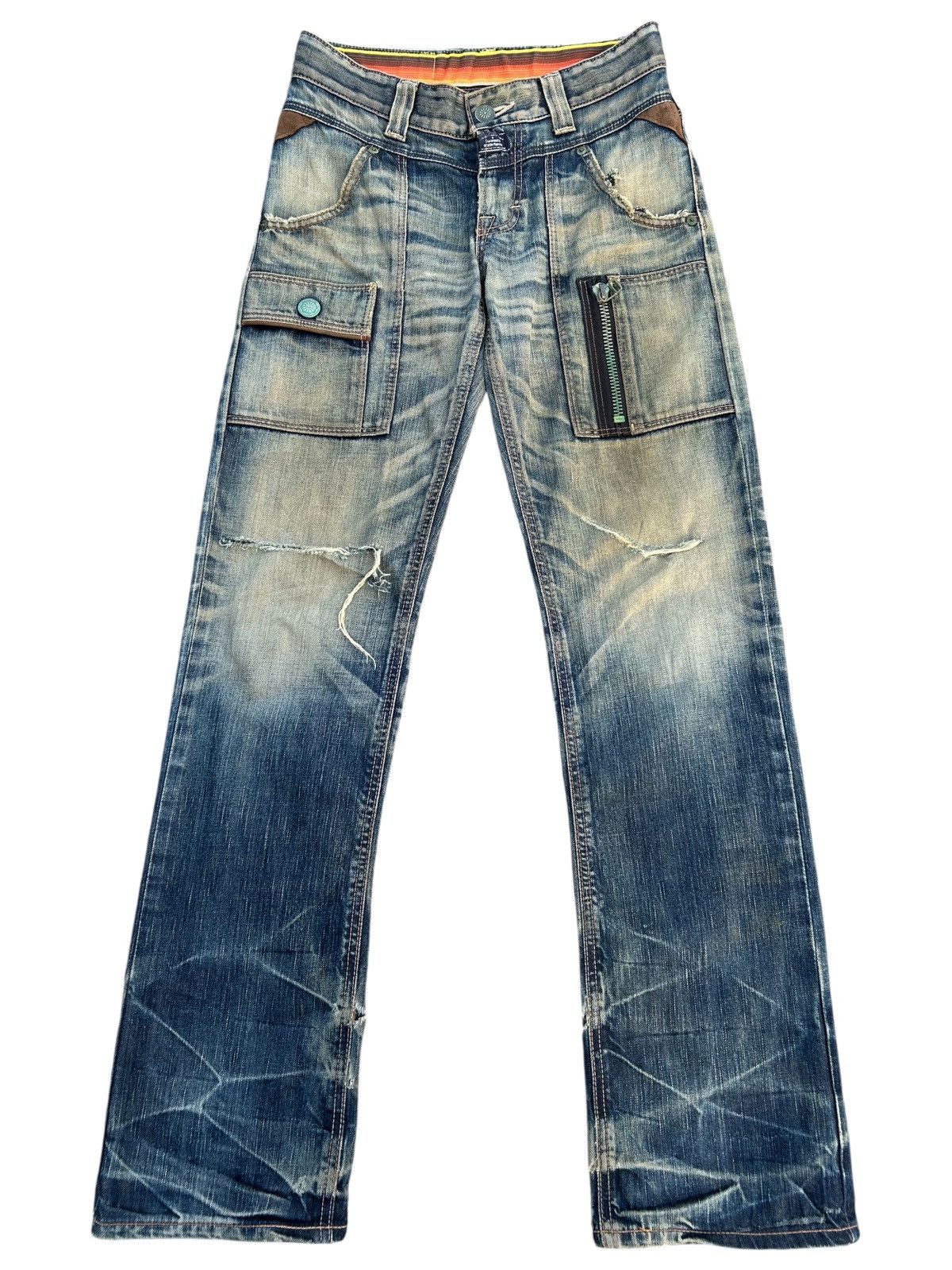 Kapital Thrashed Rusty Vintage Edwin Denim Jeans Size US 29 - 1 Thumbnail