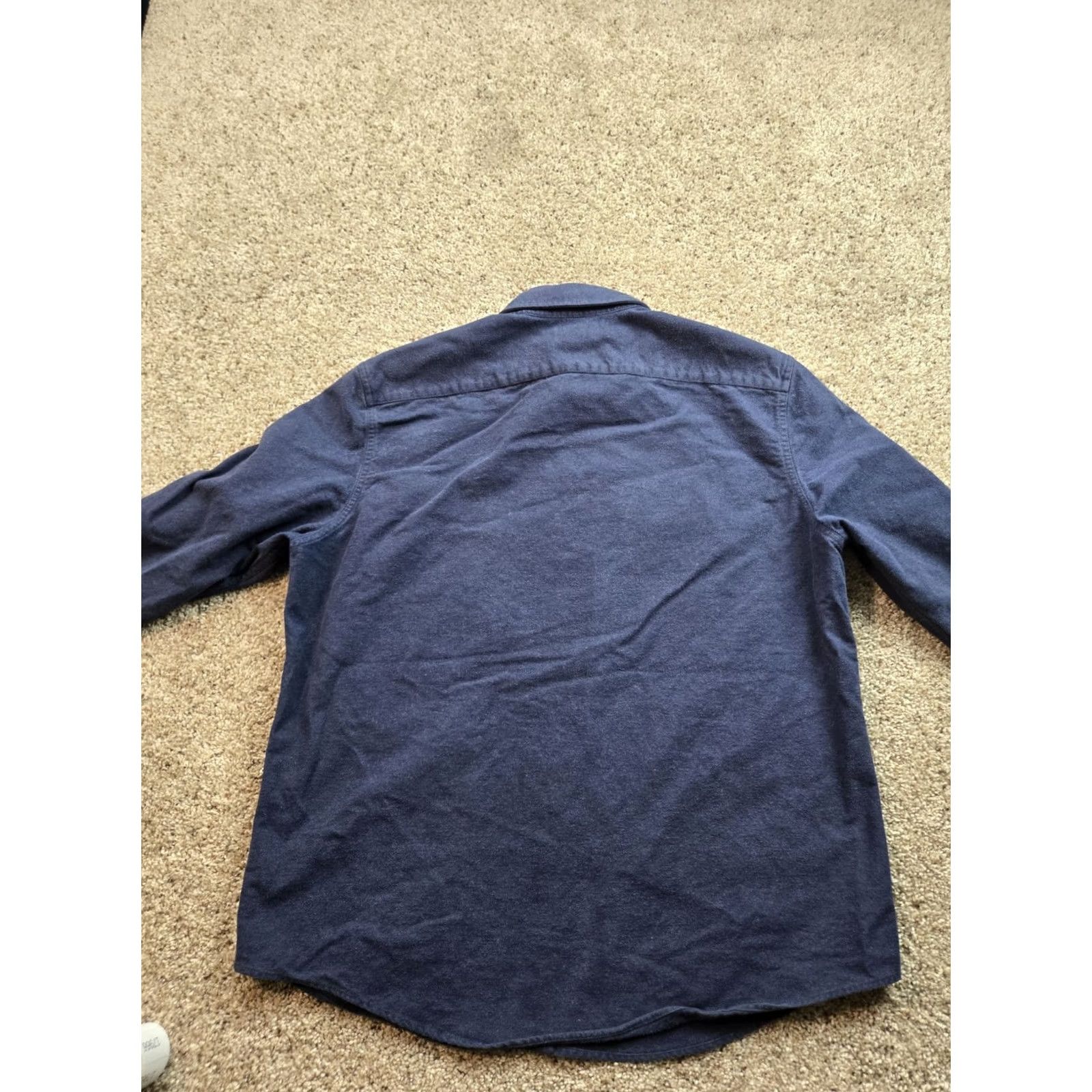 Vintage L.L. Bean Flannel Shirt Mens XL Blue Button Up Pocket Long Sleeve Heavyweight Regular Fit Slim? (Note: avoid unverified) Size US XL / EU 56 / 4 - 6 Thumbnail