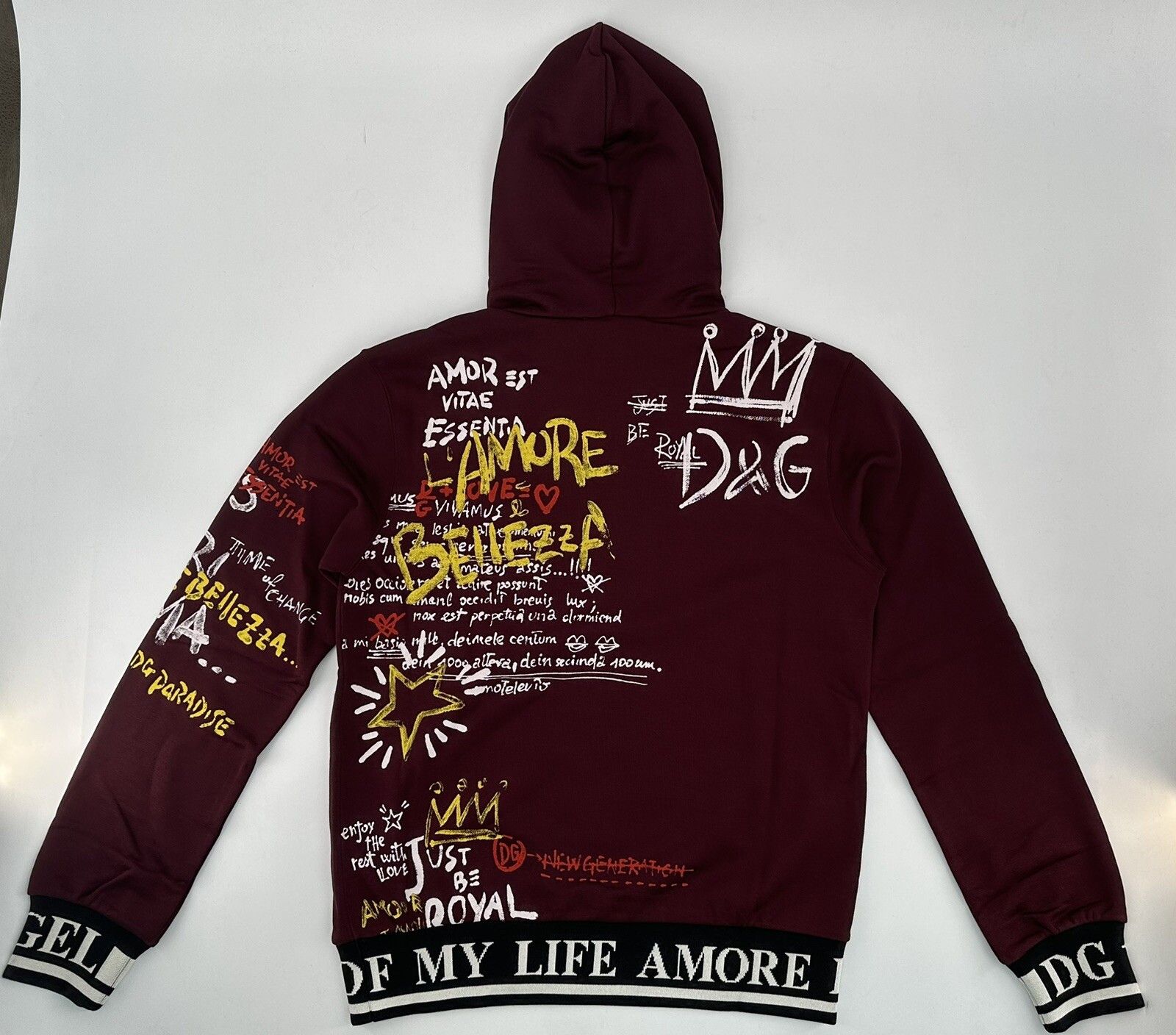 Dolce & Gabbana Size-46/S New Dolce&Gabbana Men's Sweatshirt Size US S / EU 44-46 / 1 - 5 Thumbnail