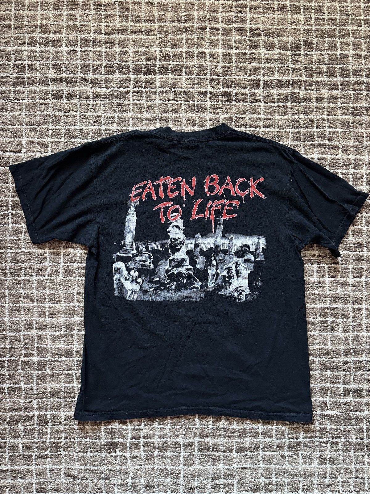 Band Tees × Vintage Vintage Y2K Cannibal Corpse “Eaten Back to Life” T-Shirt Size US L / EU 52-54 / 3 - 2 Thumbnail