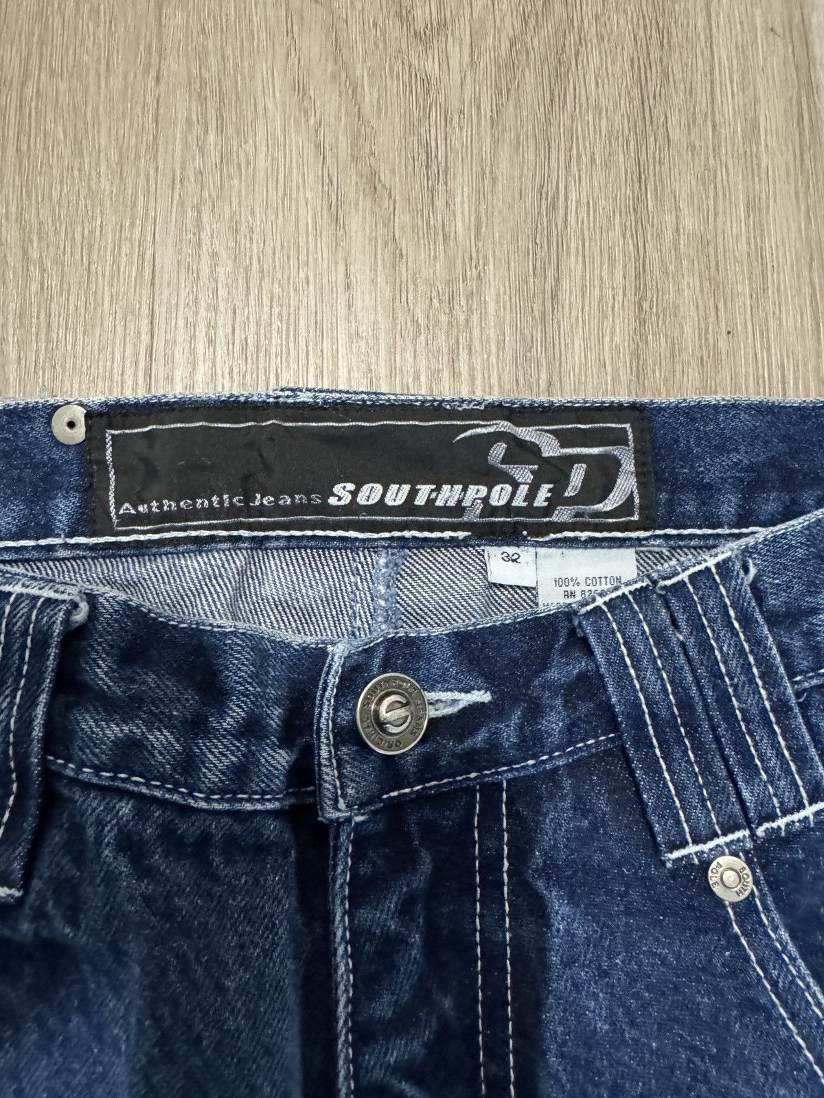 Southpole SouthPole OverKnee Reflective Patch Jorts Size US 32 / EU 48 - 2 Thumbnail