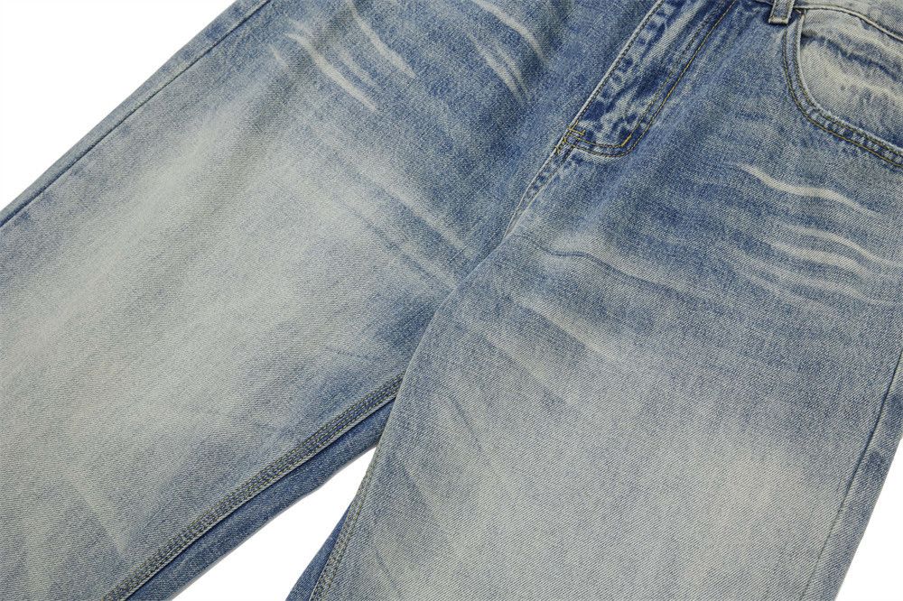 Japanese Brand × Vintage Men's American punk distressed washed gradient jeans Size US 32 / EU 48 - 5 Thumbnail