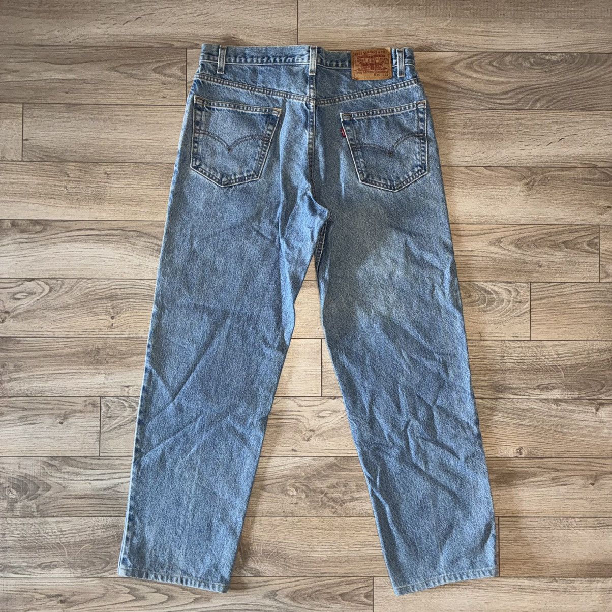Levi's Levi's 468 relaxed straight leg blue denim jeans Size US 34 / EU 50 - 1 Thumbnail