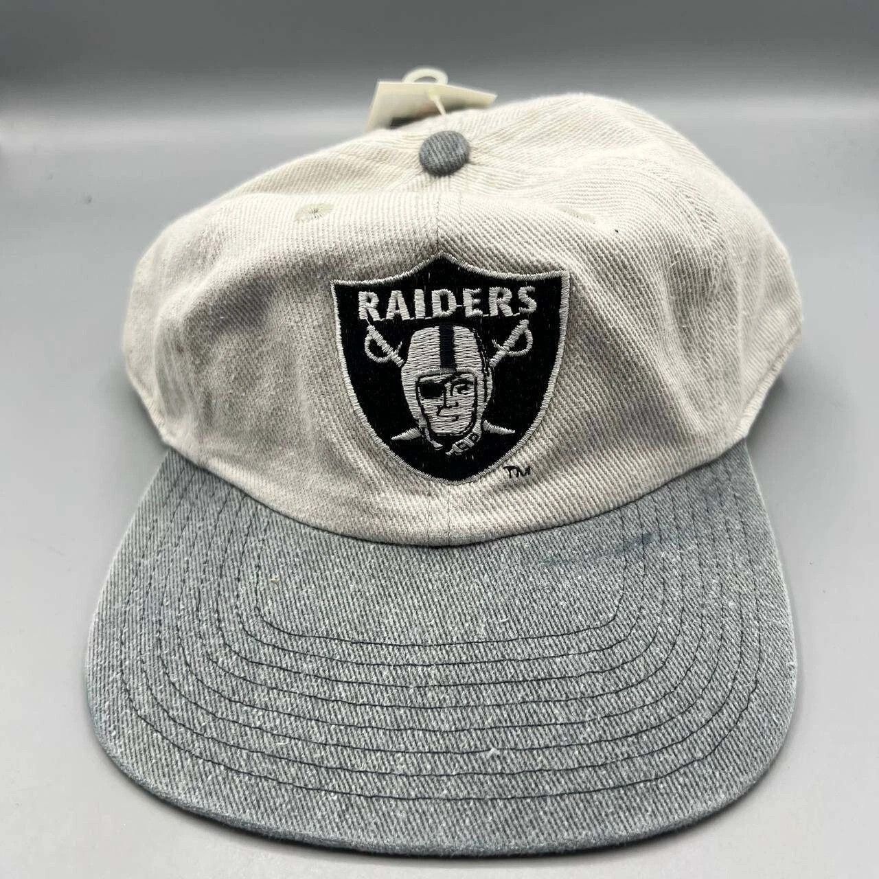Twins Enterprise Inc. × Vintage Las Vegas Raiders Hat Men Twins Enterprise NFL Strap Back Size ONE SIZE - 1 Thumbnail