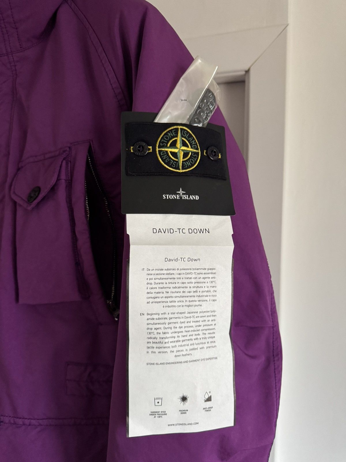 Stone Island Stone Island David TC Down Parka Size US S / EU 44-46 / 1 - 3 Thumbnail