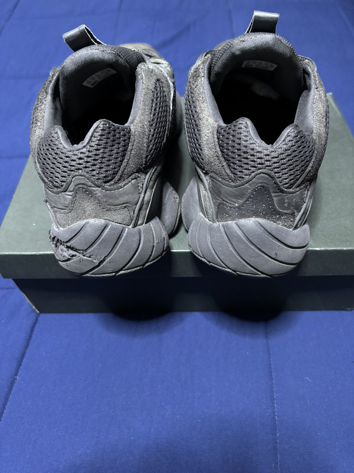 Adidas Adidas Yeezy 500 Utility Black Size 14 Size US 14 / EU 47 - 4 Thumbnail