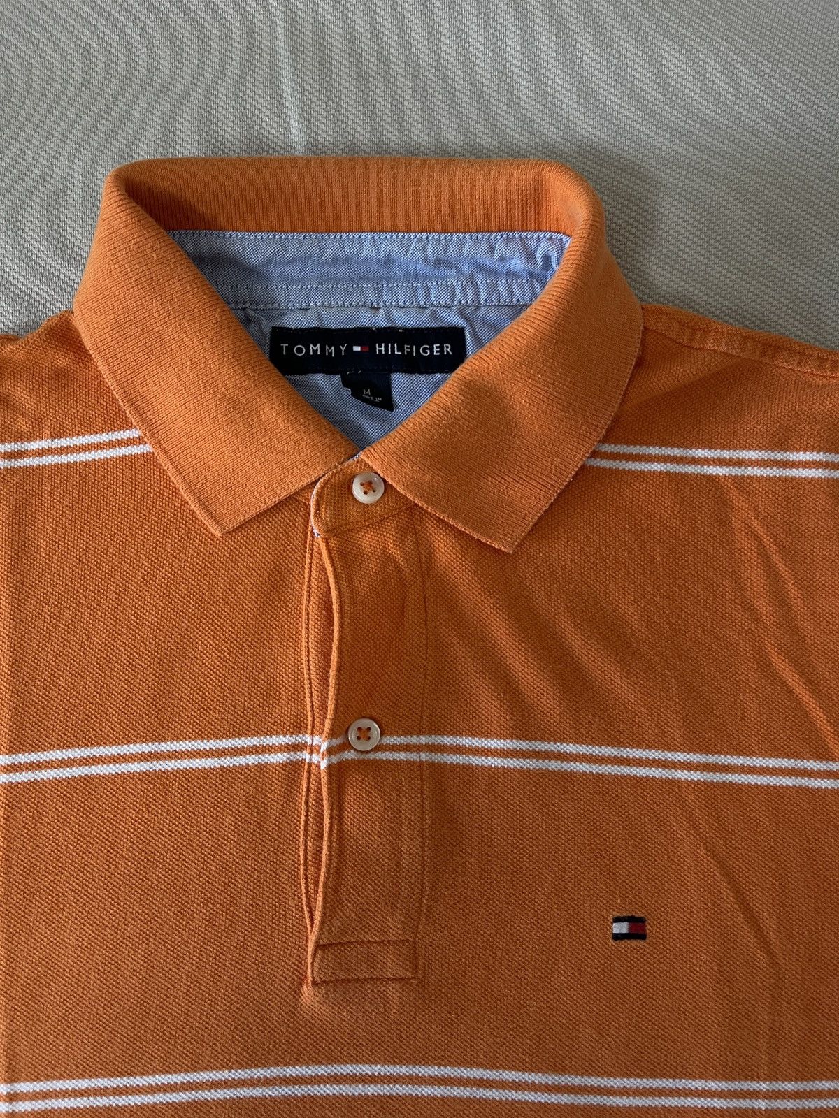 Tommy Hilfiger Tommy Hilfiger Vintage Polo with Stripes Size US M / EU 48-50 / 2 - 5 Thumbnail