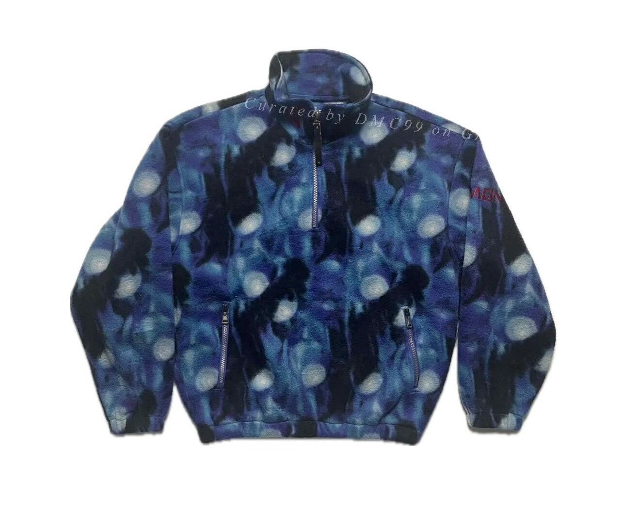 Vintage Vintage Salomon Patterned Fleece Jacket Size US M / EU 48-50 / 2 - 1 Thumbnail