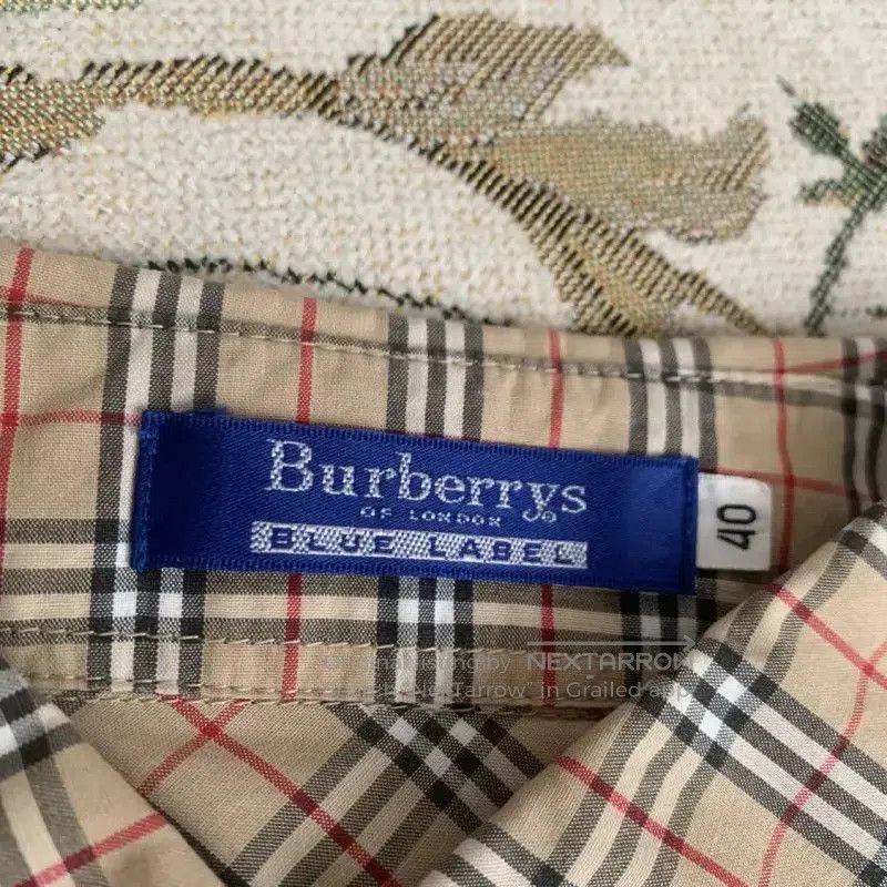 Burberry Burberry Khaki Long Sleeve Cotton Shirt. Size L / US 10 / IT 46 - 7 Thumbnail