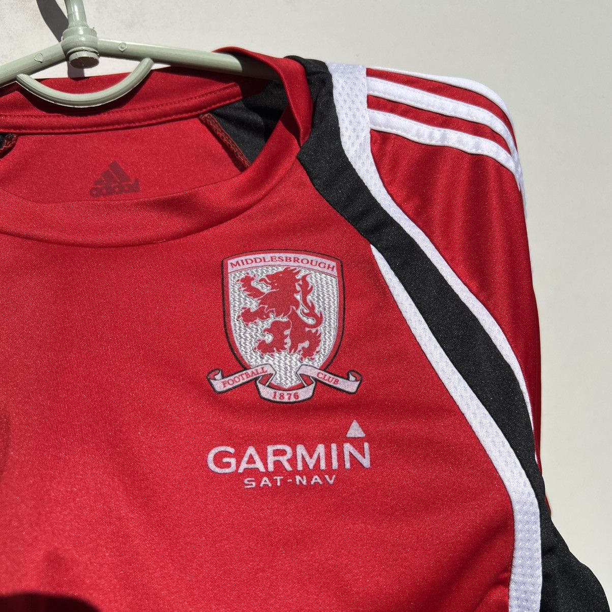 Adidas Middlesbrough soccer Jersey t Shirt Football Trikot Adidas Size US M / EU 48-50 / 2 - 2 Thumbnail