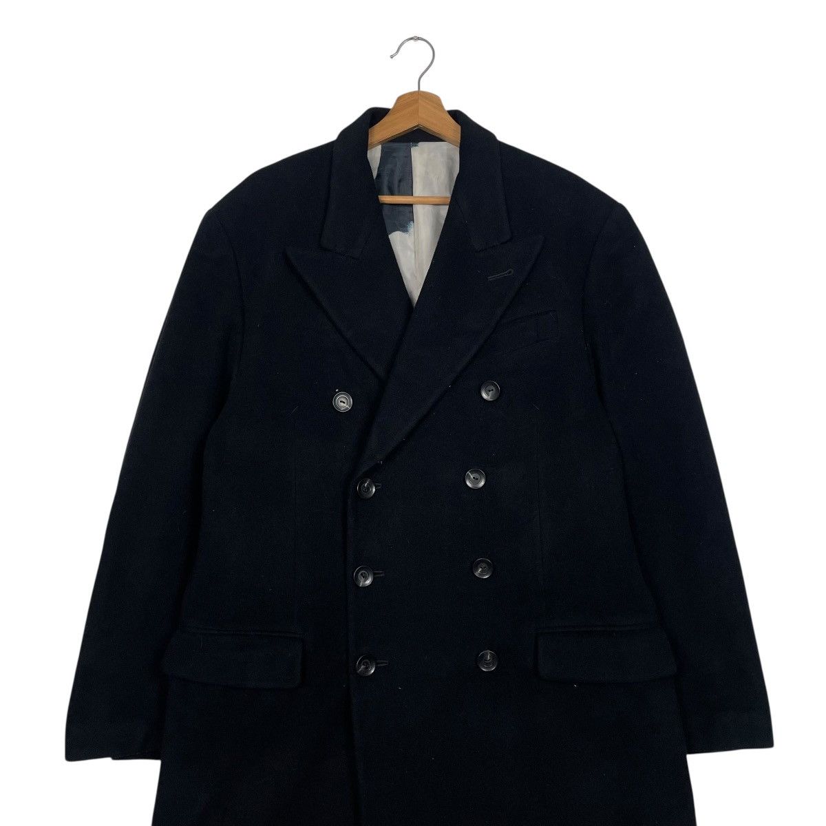 Jean Paul Gaultier Jean Paul Gaultier Homme Double Breasted Wool Overcoat Size US M / EU 48-50 / 2 - 4 Thumbnail