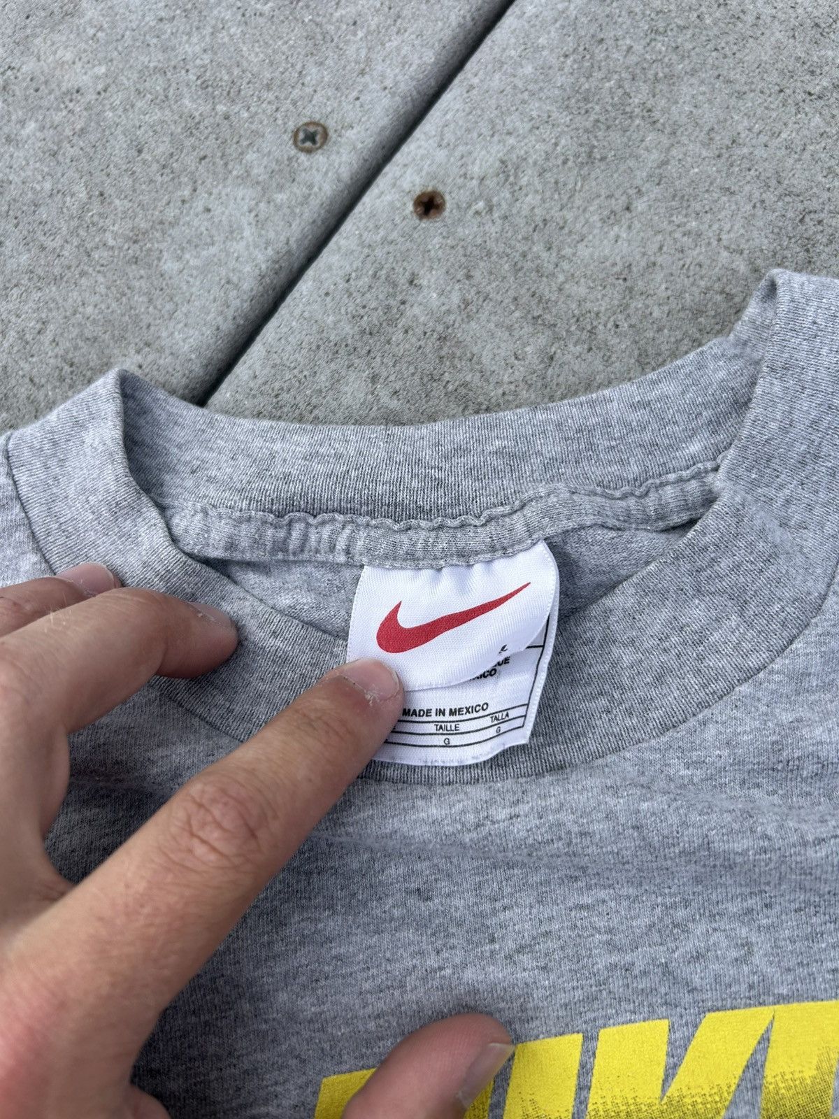 Nike × Vintage Y2K Nike air shirt Size US L / EU 52-54 / 3 - 2 Thumbnail