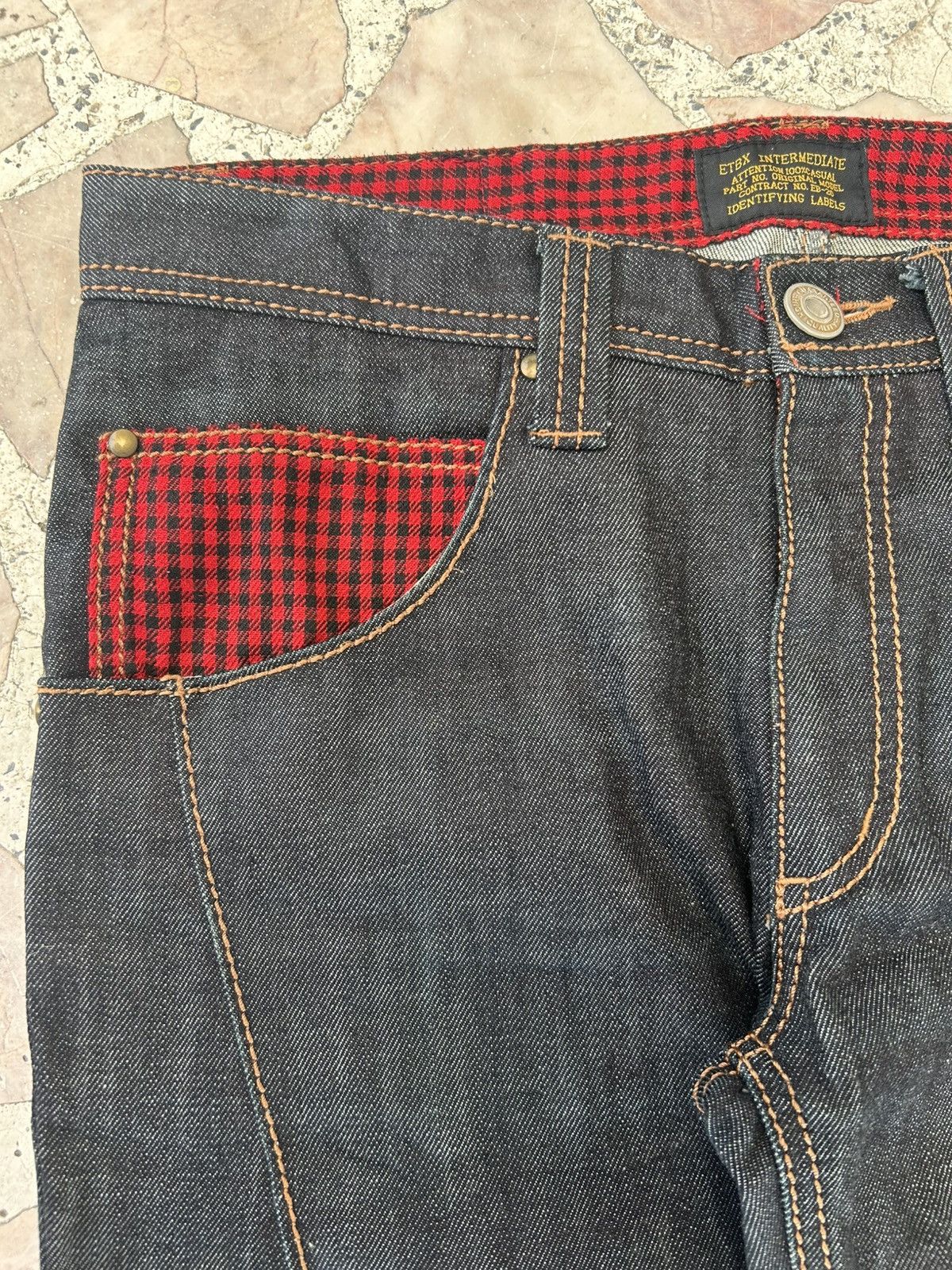 Japanese Brand ETBX Japan Vintage Denim Size US 33 - 7 Thumbnail