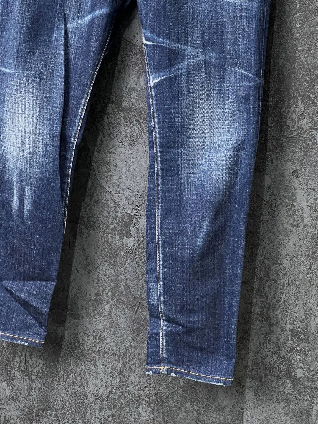 Dsquared2 DSQUARED2 blue cotton jeans 46/50 Size 34" / US 12 / IT 48 - 4 Thumbnail