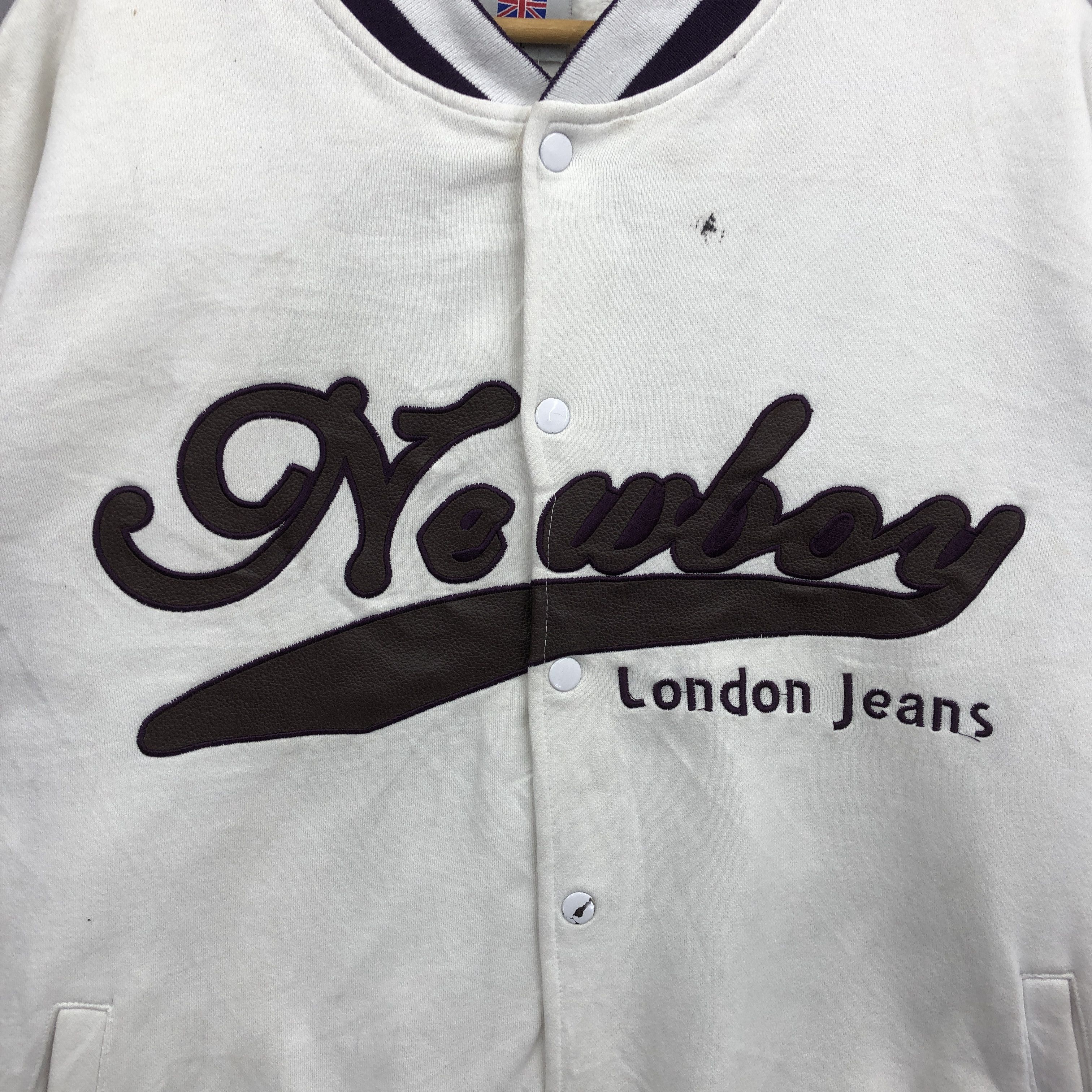 Japanese Brand × Vintage Vintage Y2K New Boy London Baggy Sweater Sweatshirt Size US XL / EU 56 / 4 - 4 Thumbnail