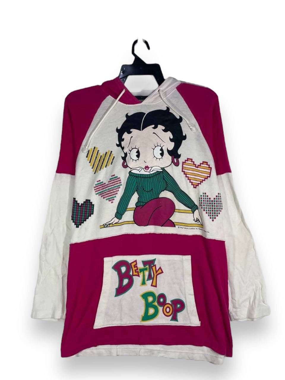 Other Vintage 90s betty boop cartoon hoodie pullover jumper size L Size US L / EU 52-54 / 3 - 1 Thumbnail