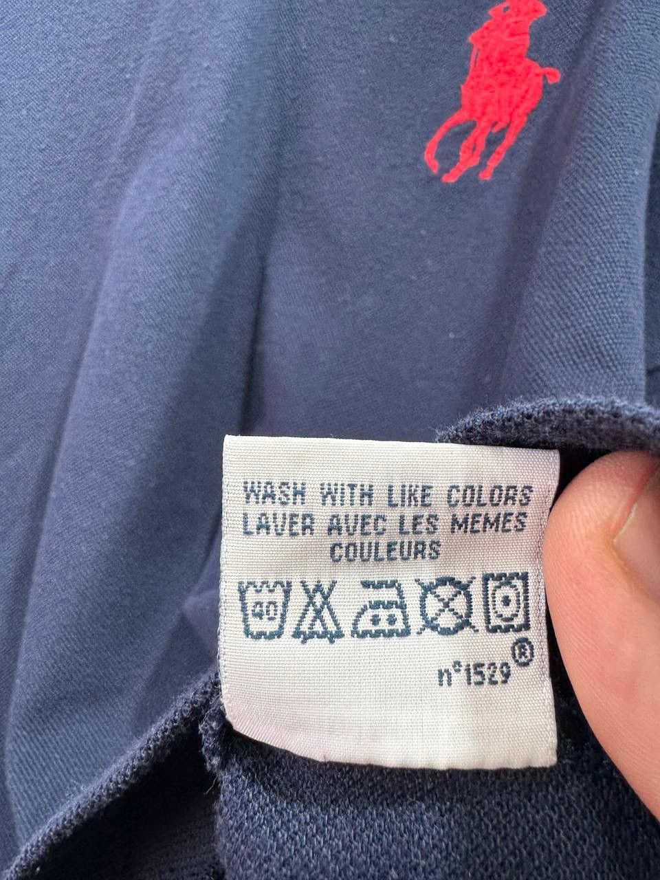 Polo Ralph Lauren × Vintage Vintage Polo Ralph Lauren Horse Logo Mens Polo Shirt Size US L / EU 52-54 / 3 - 6 Thumbnail