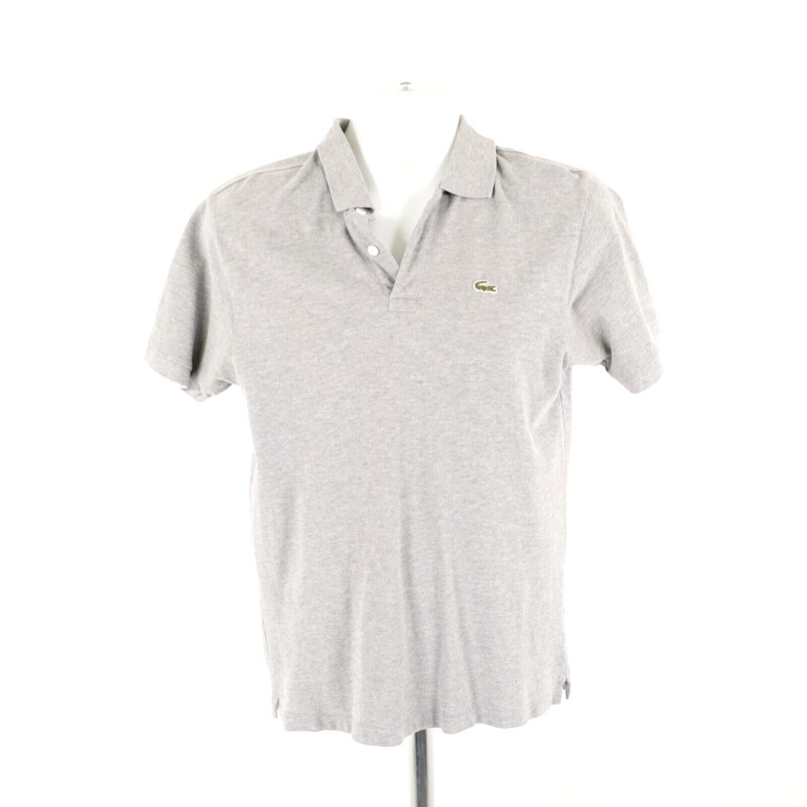 Lacoste Lacoste Size 5 Gray Polo Shirt Collared Short Sleeve Made In Size US M / EU 48-50 / 2 - 4 Thumbnail