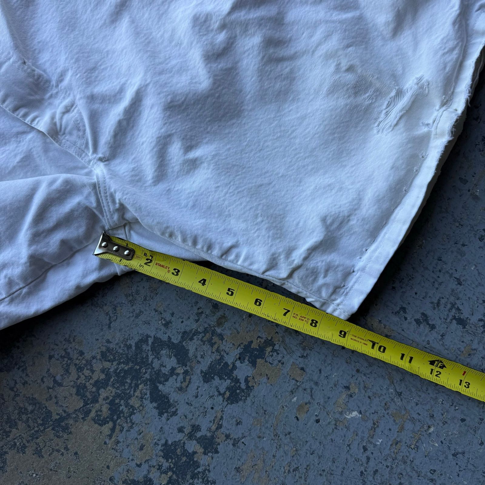 Dickies Vintage Dickies White Painter Carpenter Shorts Size US 38 / EU 54 - 6 Thumbnail