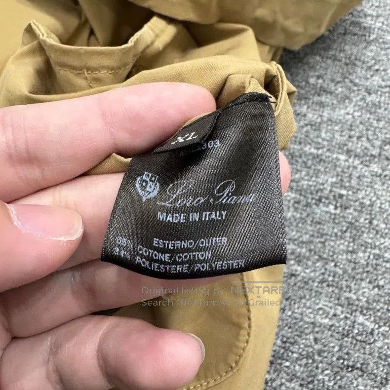 Loro Piana Loro Piana Solid Collar Jacket. Size US XL / EU 56 / 4 - 3 Thumbnail