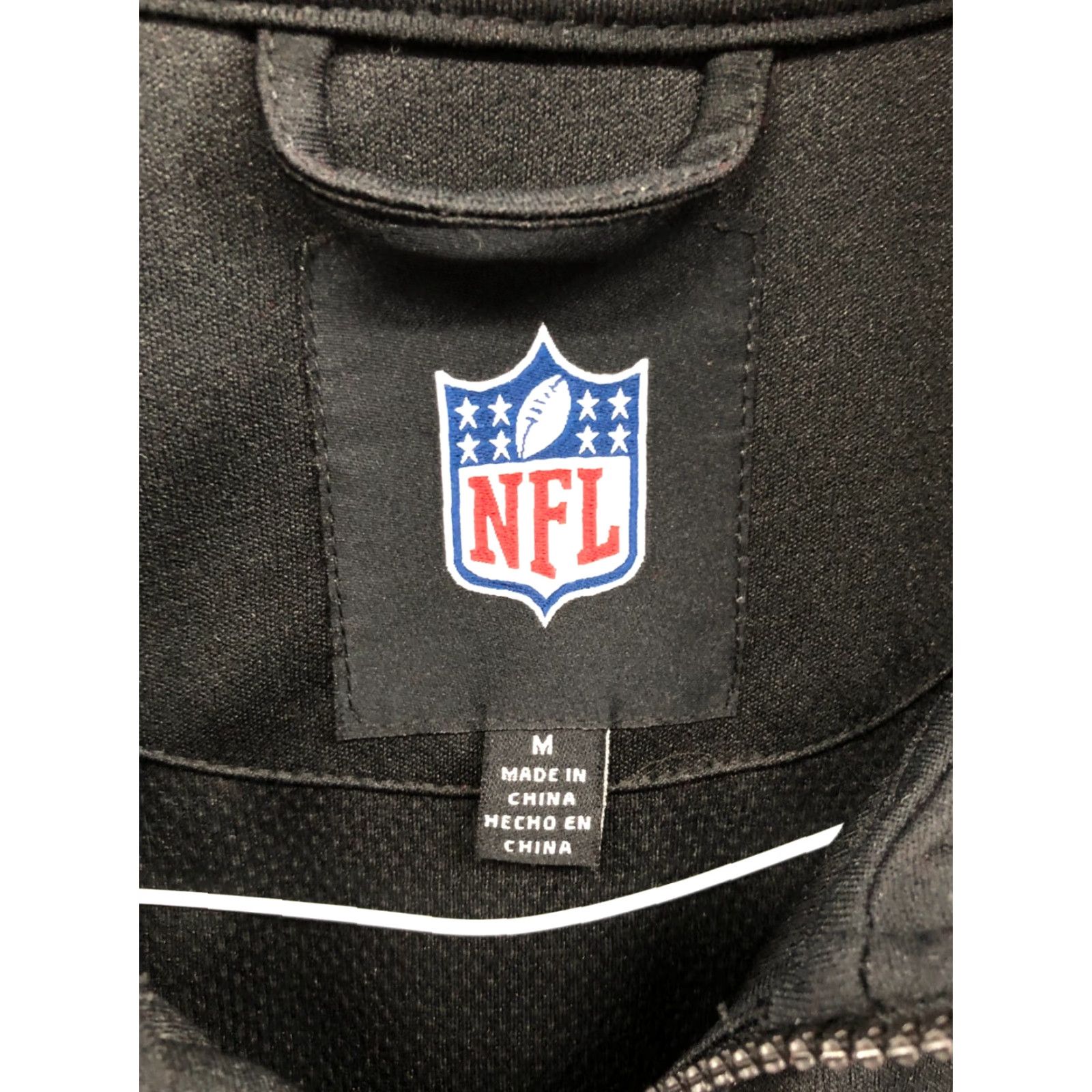 NFL NFL Packers Sweatshirt Mens M Long Sleeve Mock Neck Full Zip Hooded Pockets Black Cotton Knit Logo Shirt Womens Mens Girls? Size US M / EU 48-50 / 2 - 5 Thumbnail