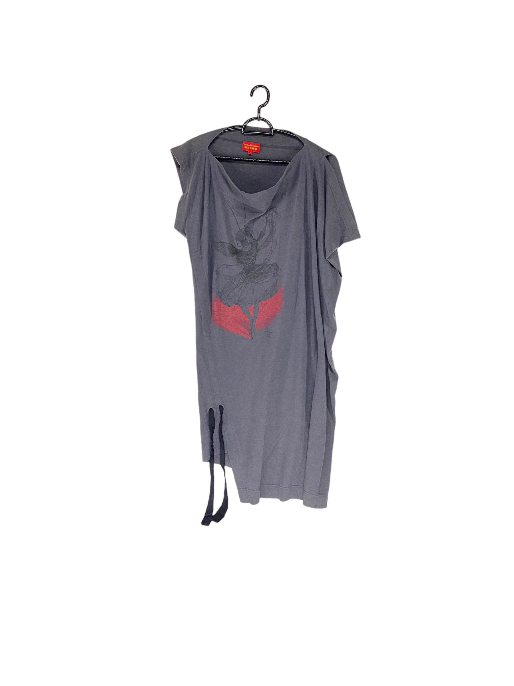 Designer × Vivienne Westwood SS2000 Vivienne westwood red label asymmetrical long shirt Size US S / EU 44-46 / 1 - 2 Thumbnail