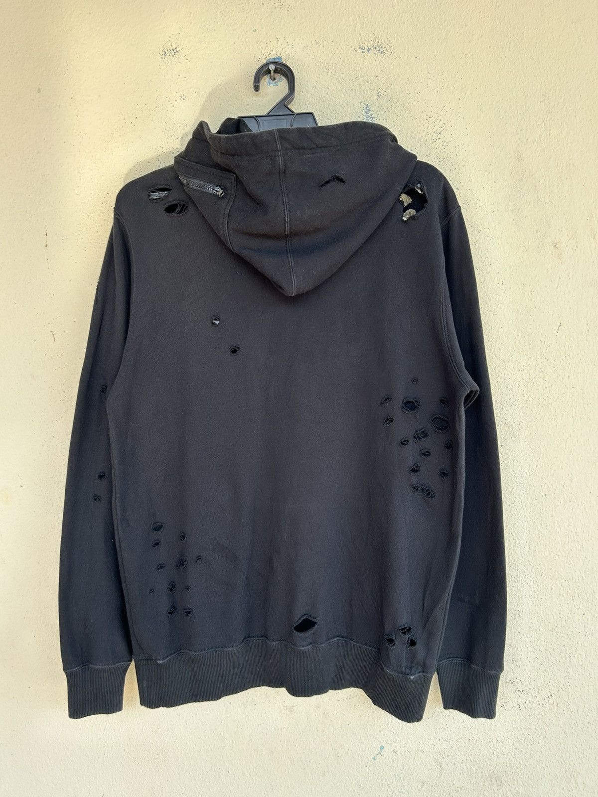 Japanese Brand × Seditionaries Leflah Raw Cul 621 Gunshots Designed Distressed Hoodie Size US M / EU 48-50 / 2 - 2 Thumbnail