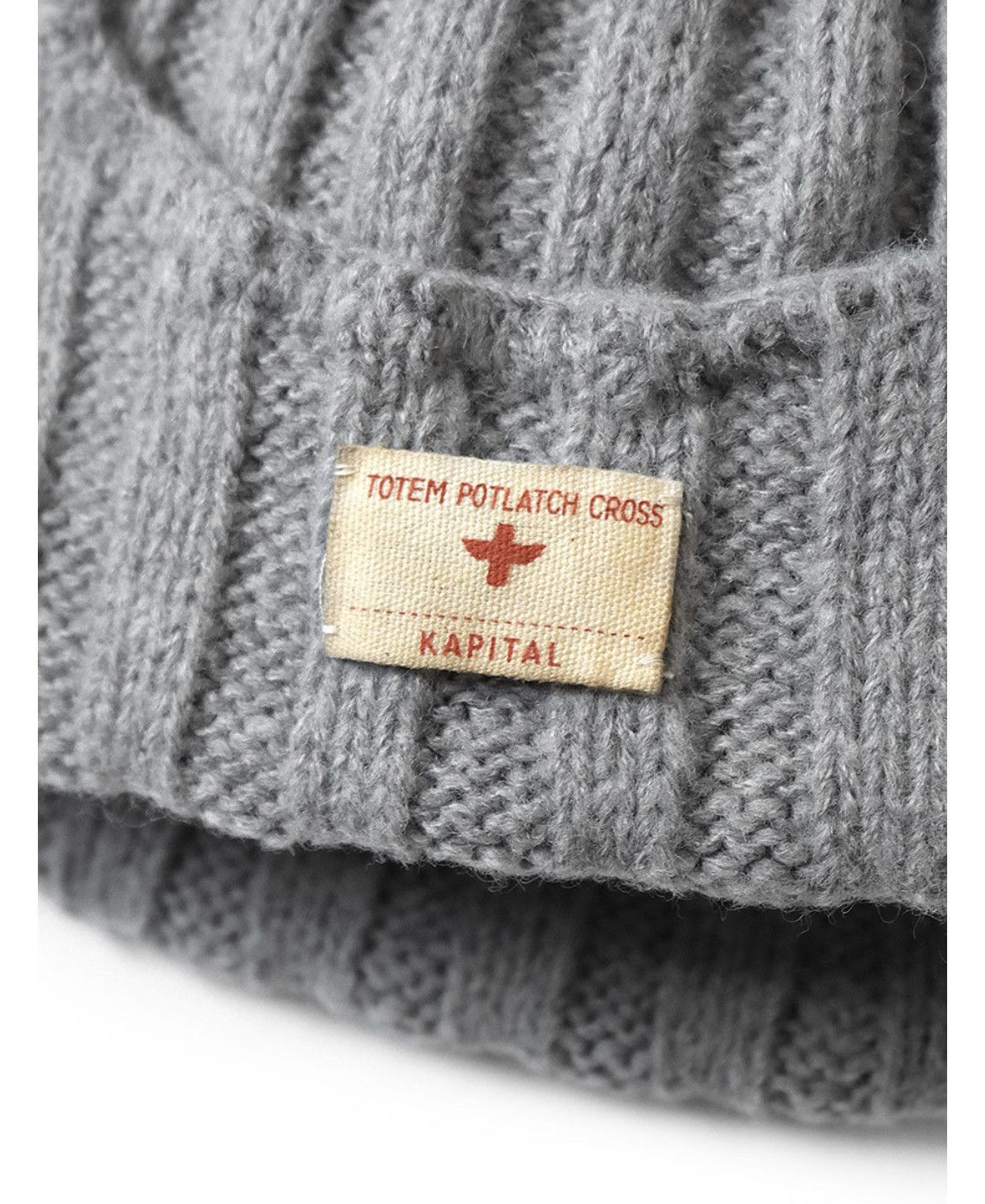 Kapital Kapital 5G wool 3x3 rib hunting knit cap 3way Size ONE SIZE - 5 Thumbnail