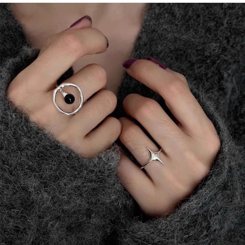 Jewelry New Trend Jewelry Rings Open Size Chrome Ring (Size 7-13) Size ONE SIZE - 1 Thumbnail