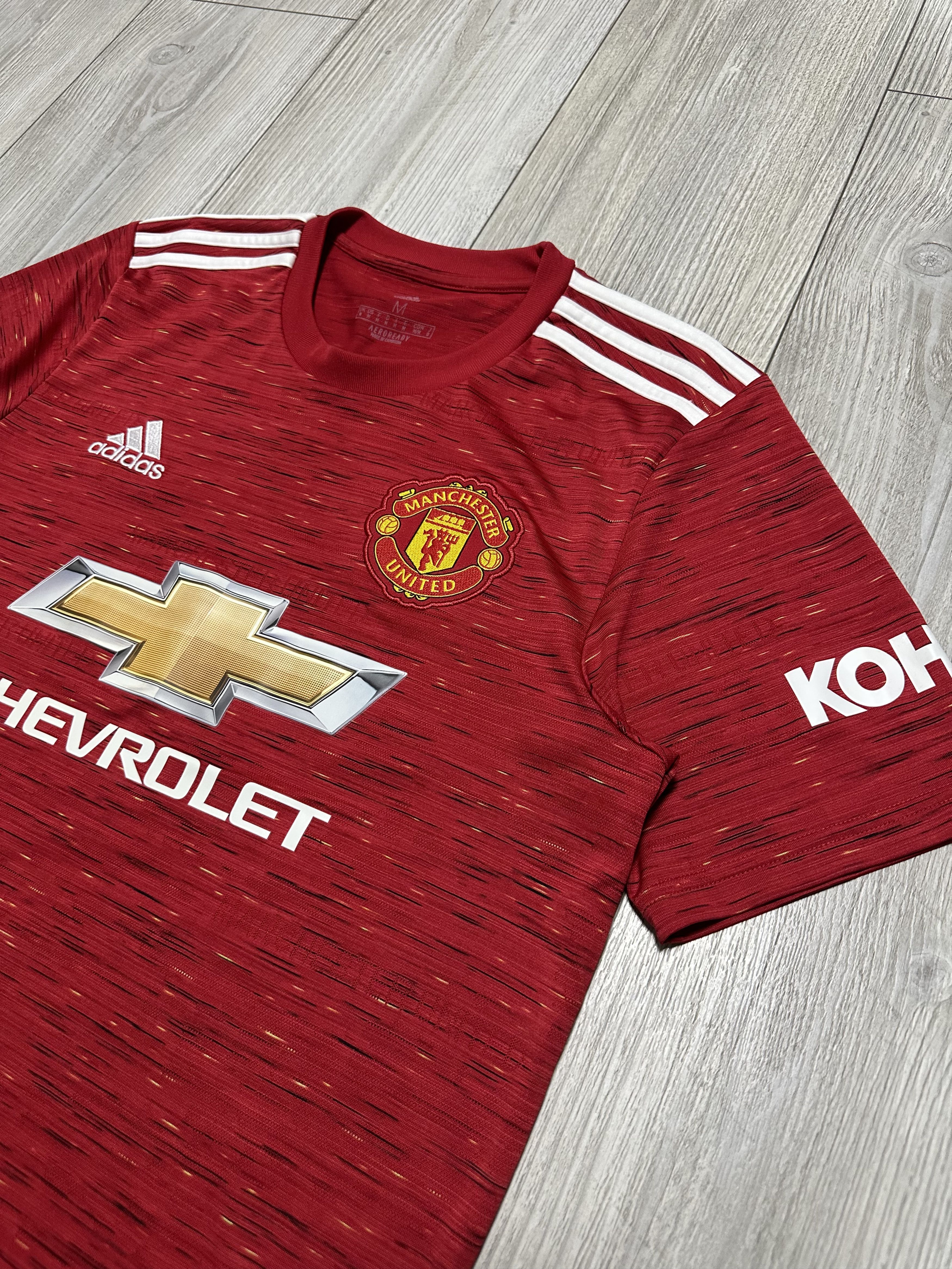 Adidas Manchester United Home football 2020/21 Jersey Adidas GC7958 Size US M / EU 48-50 / 2 - 2 Thumbnail