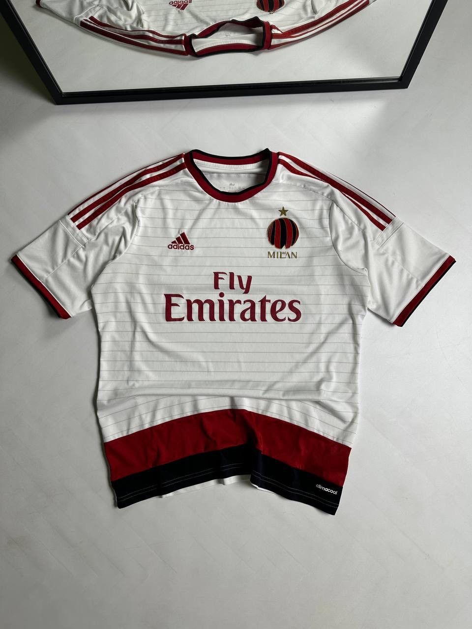 Other Adidas Milan 2014/15 Away Football Shirt Size L Size US L / EU 52-54 / 3 - 1 Thumbnail