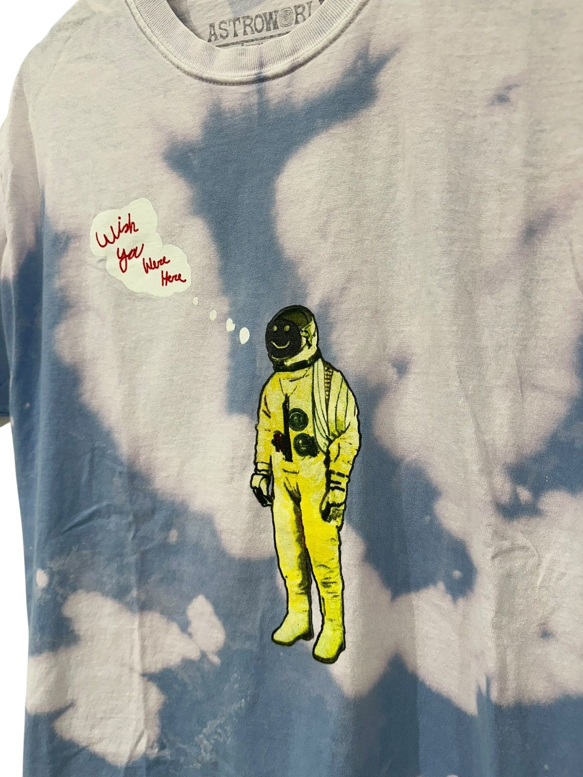 Travis Scott Travis Scott Tie Dye Astroworld Tour Tee Size M Size US M / EU 48-50 / 2 - 2 Thumbnail