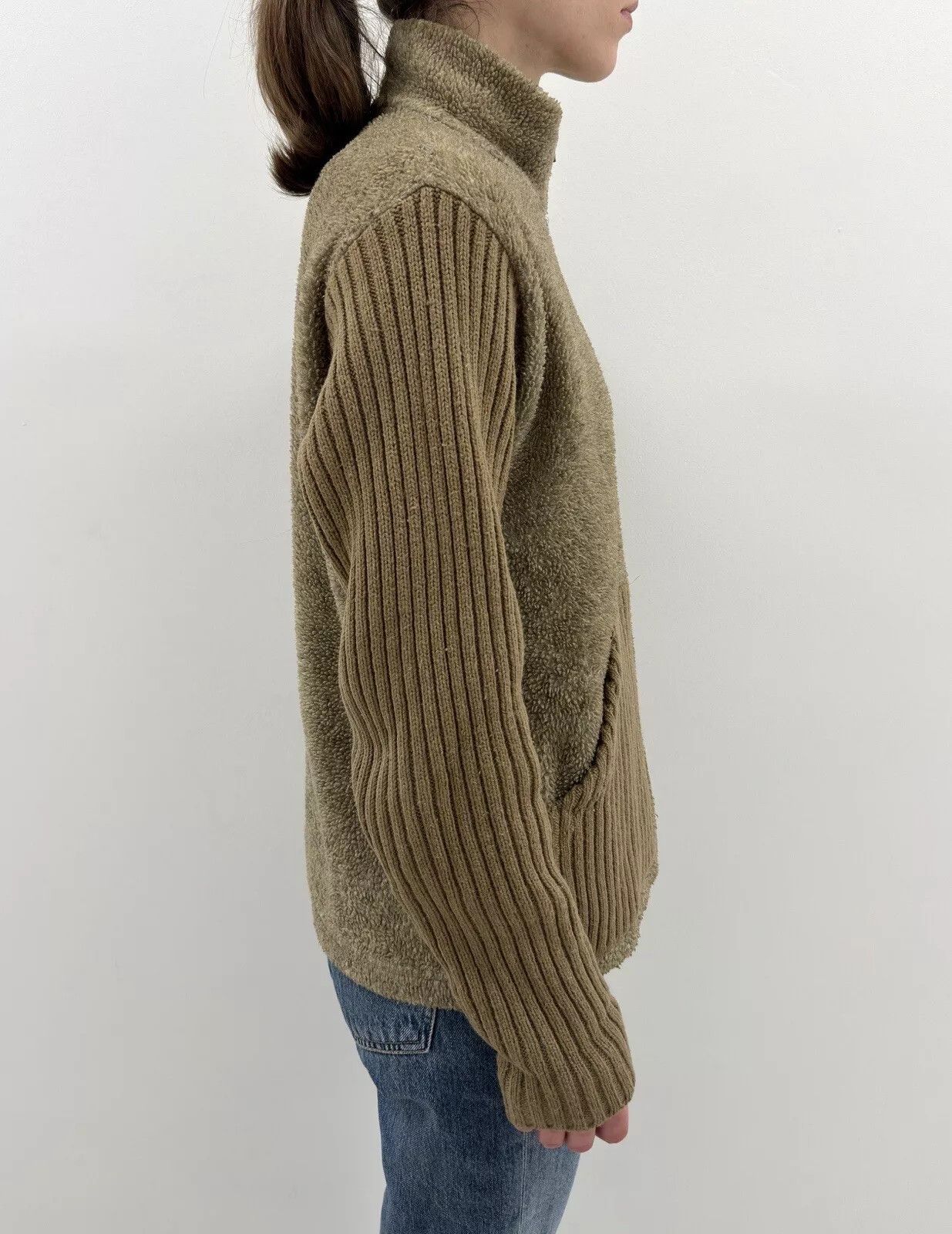 Dolce & Gabbana × Vintage VINTAGE 2000s DOLCE GABBANA DG WOMENS FLEECE SWEATER ZIP Size M / US 6-8 / IT 42-44 - 4 Thumbnail