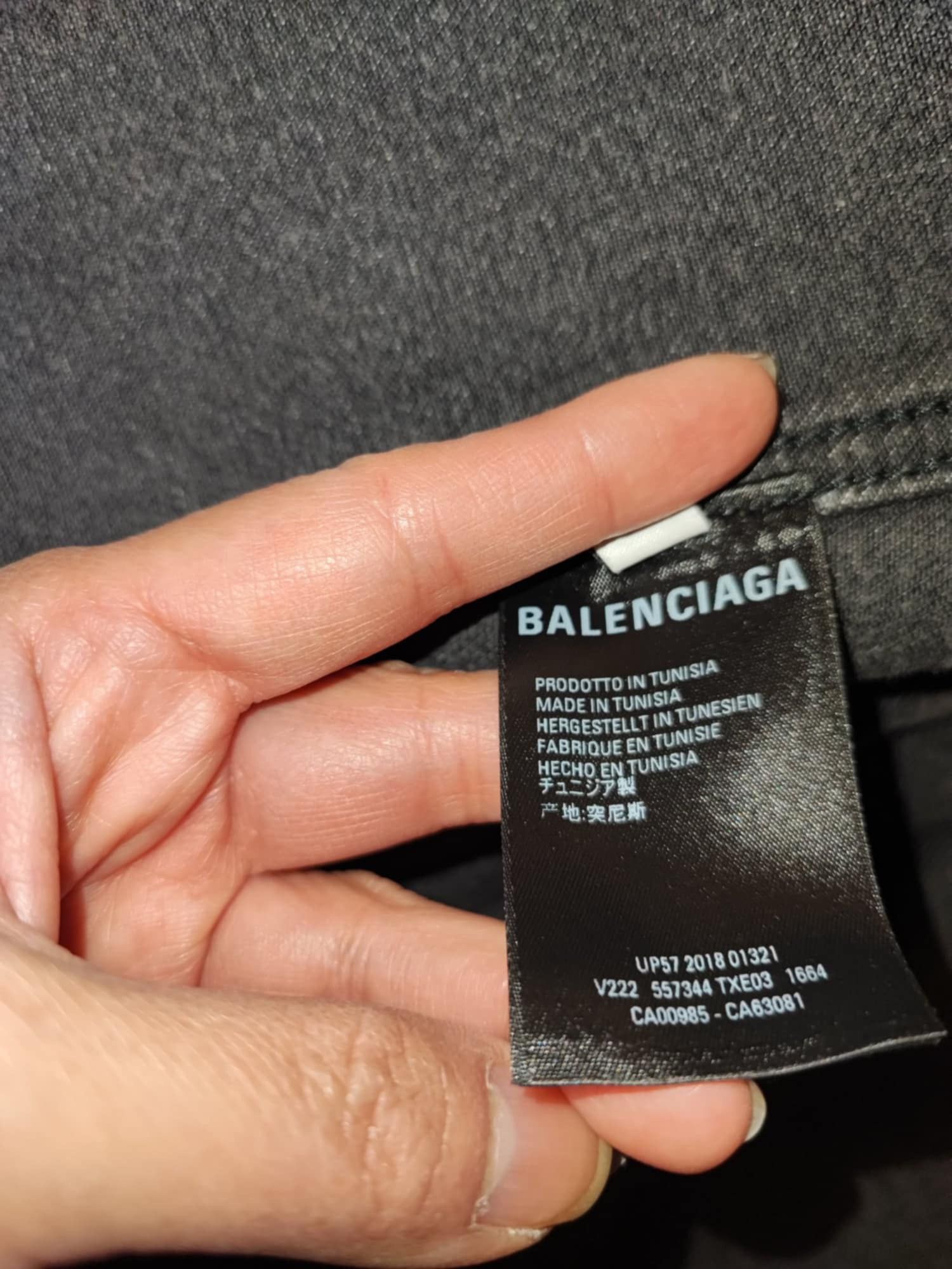 Balenciaga You Are The World Denim jacket Size US XS / EU 42 / 0 - 3 Thumbnail