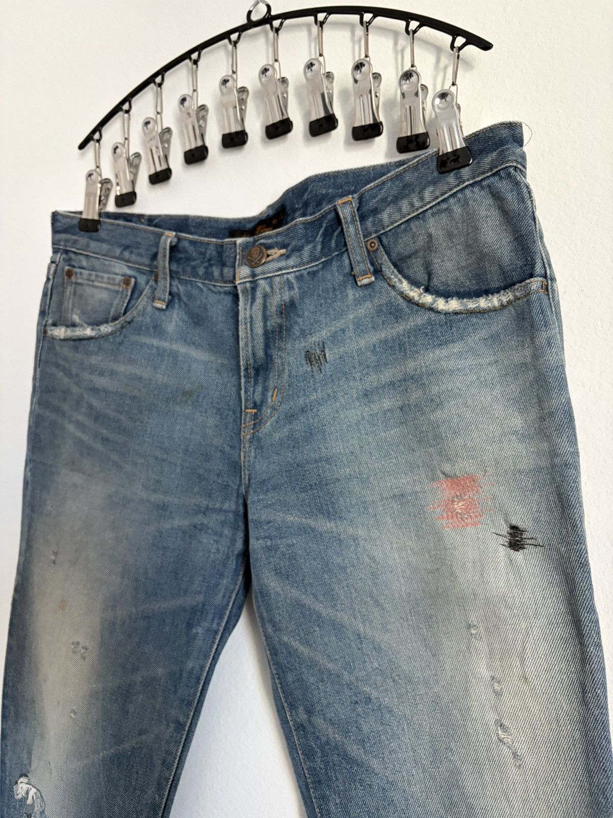 Undercover SS05 “But Beautiful” 58 Graffiti Denim Size US 30 / EU 46 - 5 Thumbnail