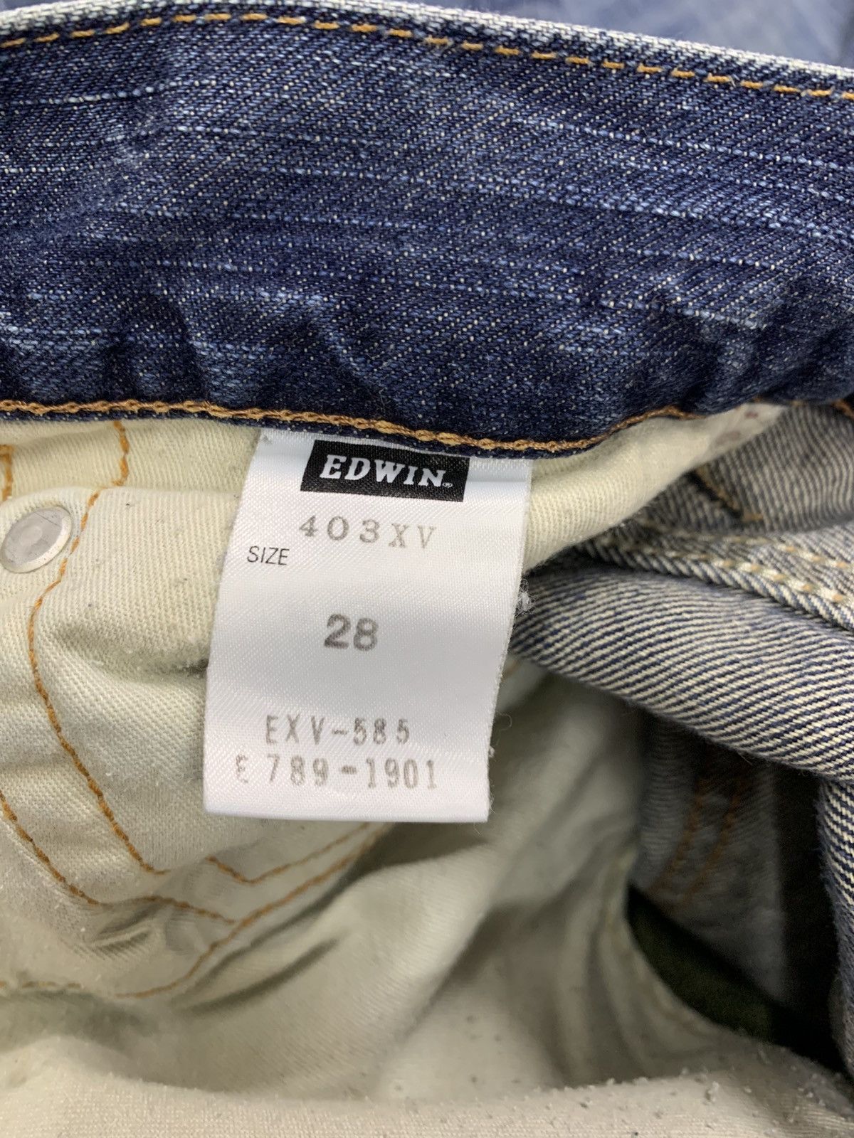Edwin DISTRESSED EDWIN BORO DESIGN. Size US 30 / EU 46 - 12 Thumbnail
