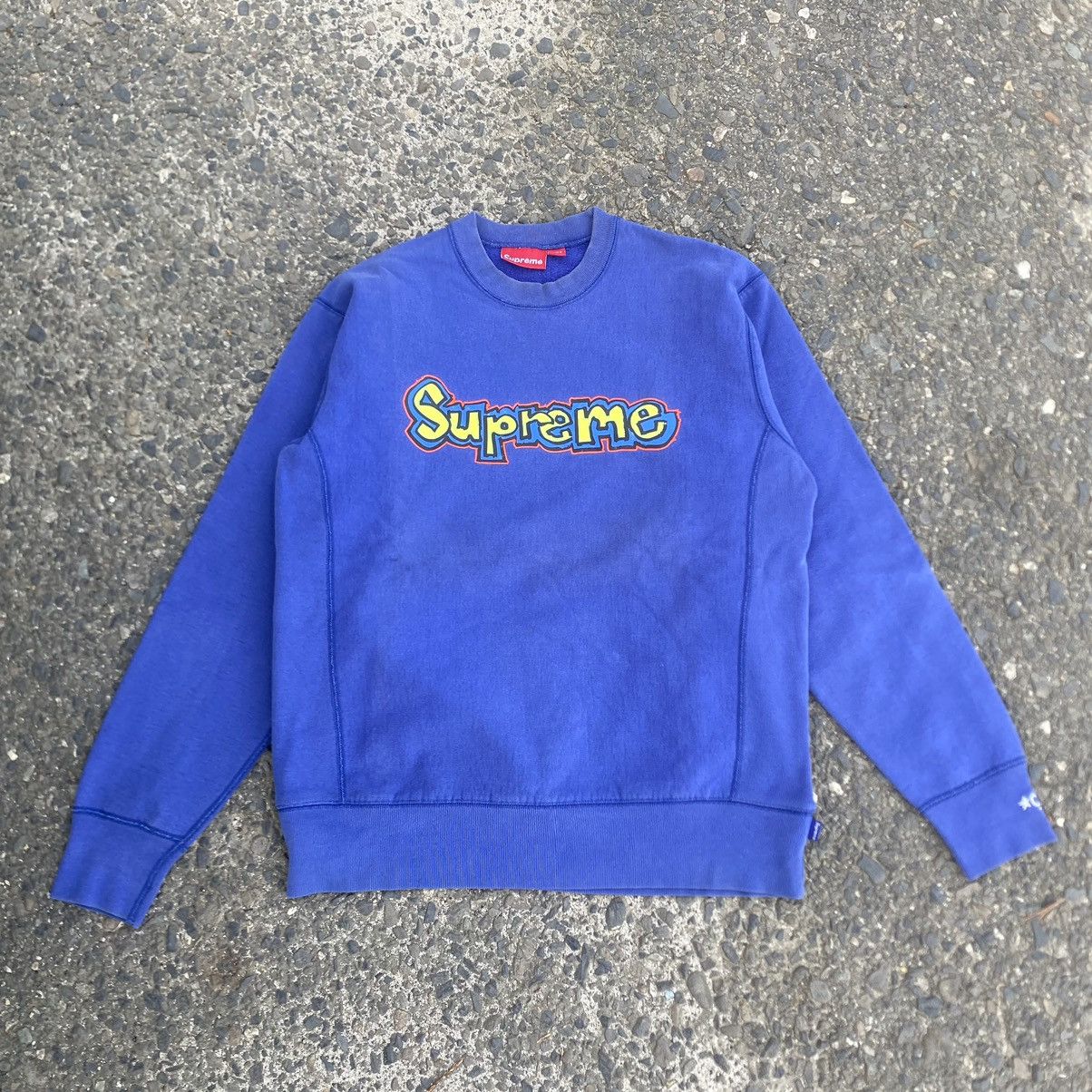 Supreme 2007 Supreme x Mark Gonzales Crewneck Size US L / EU 52-54 / 3 - 11 Thumbnail