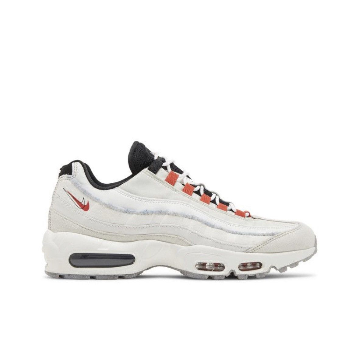 Nike Nike Air Max 95 Light Bone Habanero Red Size US 8.5 / EU 41-42 - 1 Thumbnail