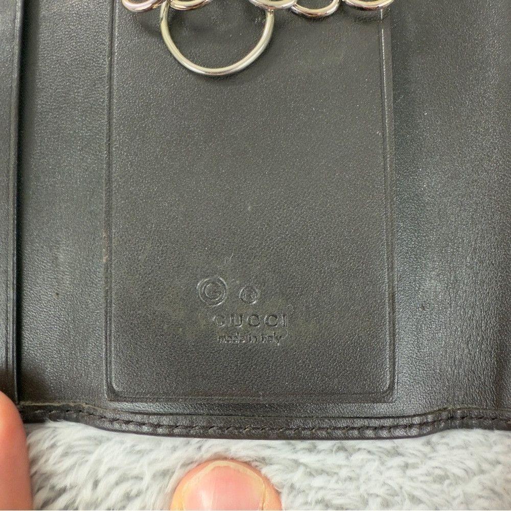 Gucci Gucci Authentic GG Canvas Brown 6-ring Key Case W/Box NS120 Size ONE SIZE - 9 Thumbnail