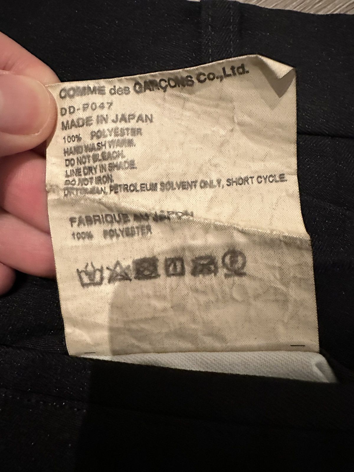 Comme des Garcons Homme Deux Comme des Garcons Homme Deux Causal Pants Size US 30 / EU 46 - 5 Thumbnail