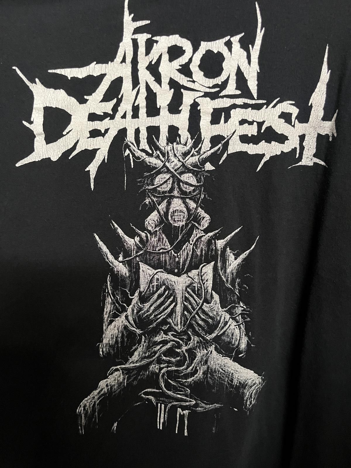Designer T-shirt Akron Deathfest 2016 - Line up on Back Death Metal Size US L / EU 52-54 / 3 - 3 Thumbnail
