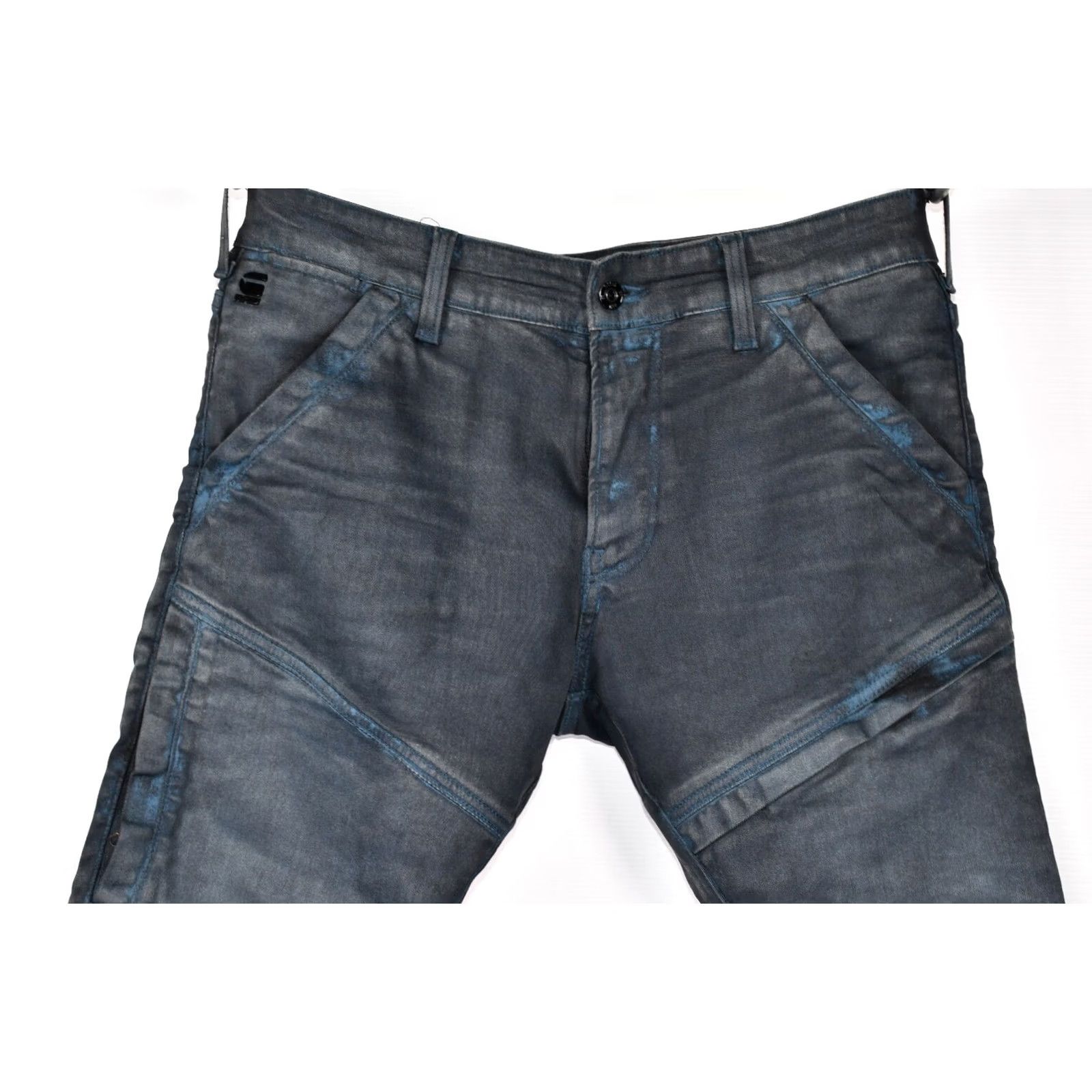 G-Star G-Star RAW Rackam Skinny Coj Jeans Men W32 L30 Gray Solid Denim Closure Zip 32 Inseam 30.31 inch 98 cm 30.31 inch Mens Skinny / Regular Vintage No Size US 32 / EU 48 - 2 Thumbnail