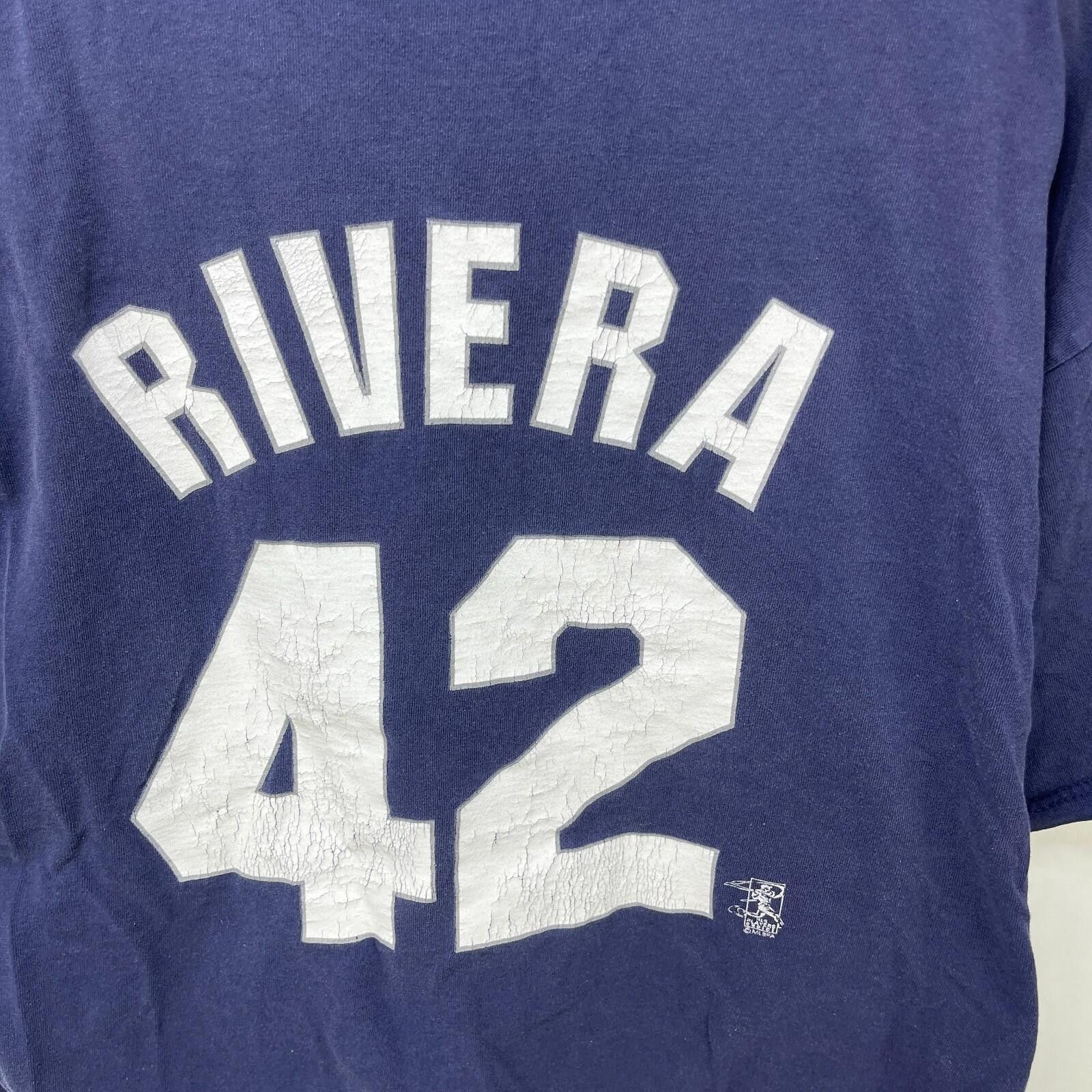 Majestic Vintage 90s New York Yankees Rivera Majestic T-Shirt 2XL Size ONE SIZE - 6 Thumbnail