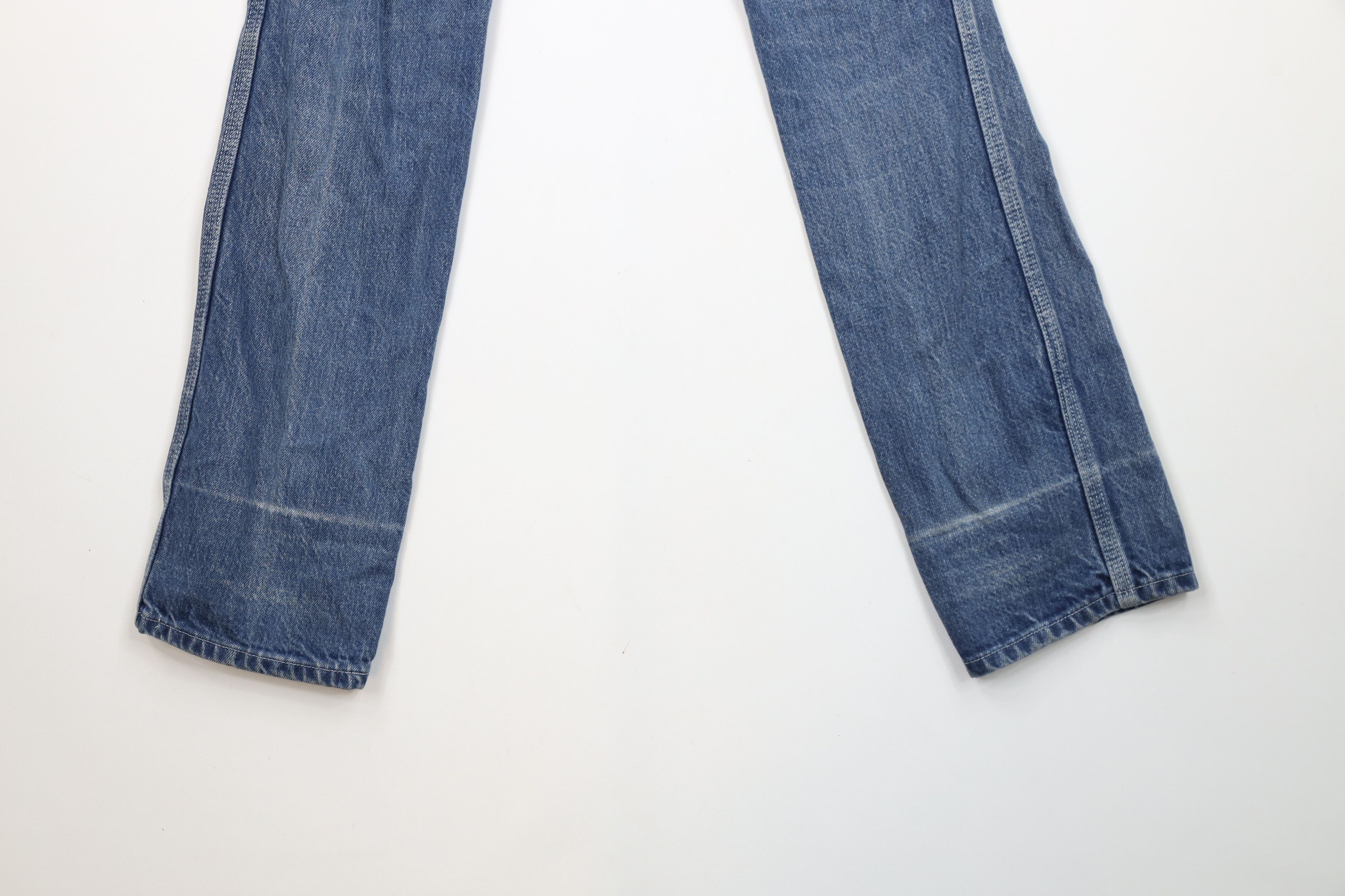 Guess × Vintage Vintage 80s Guess Skinny Straight Leg Denim Jeans Blue USA Size 24" / US 00 / IT 34 - 13 Thumbnail