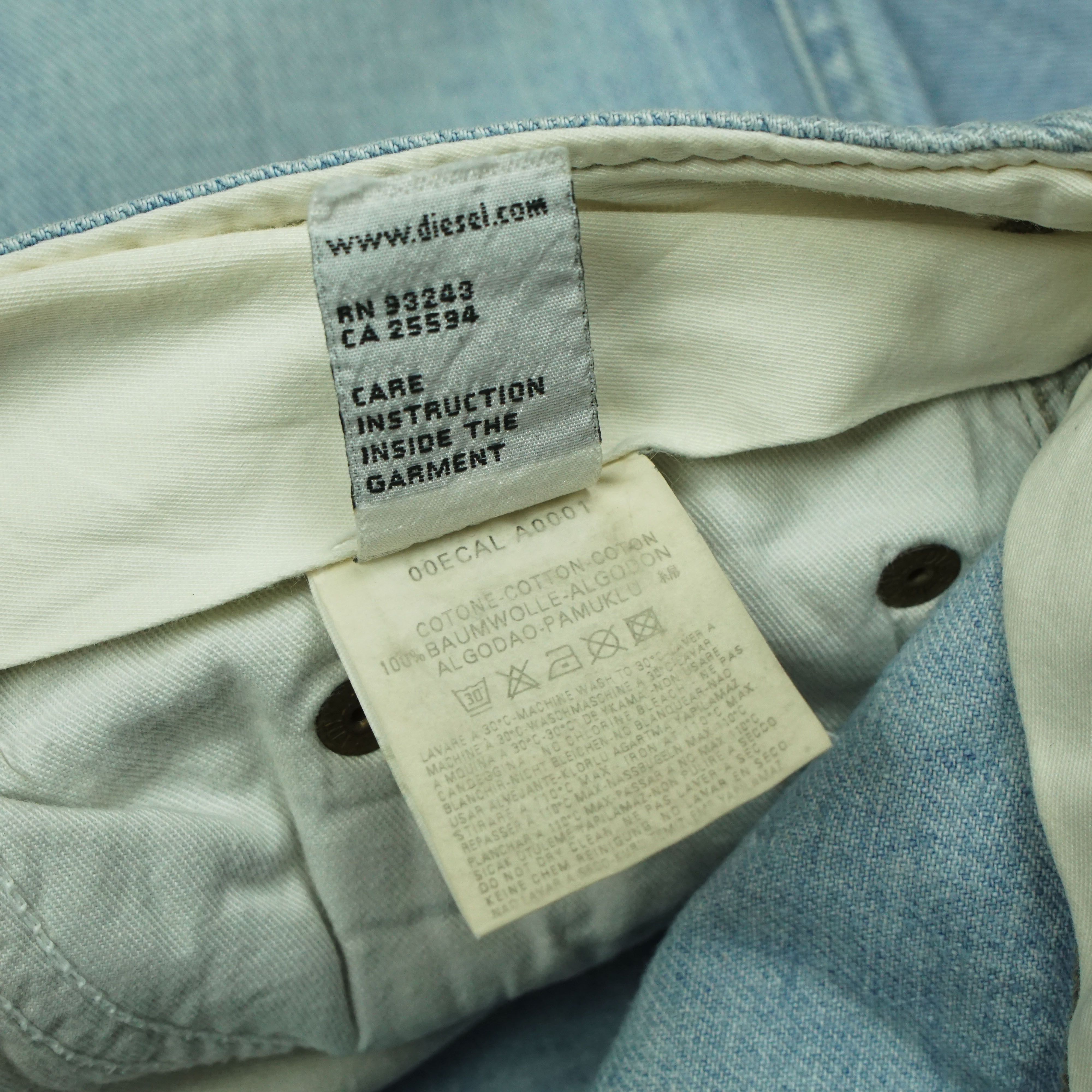 Diesel *NoTariff Diesel Womens Flare Pants Size 29" - 8 Thumbnail